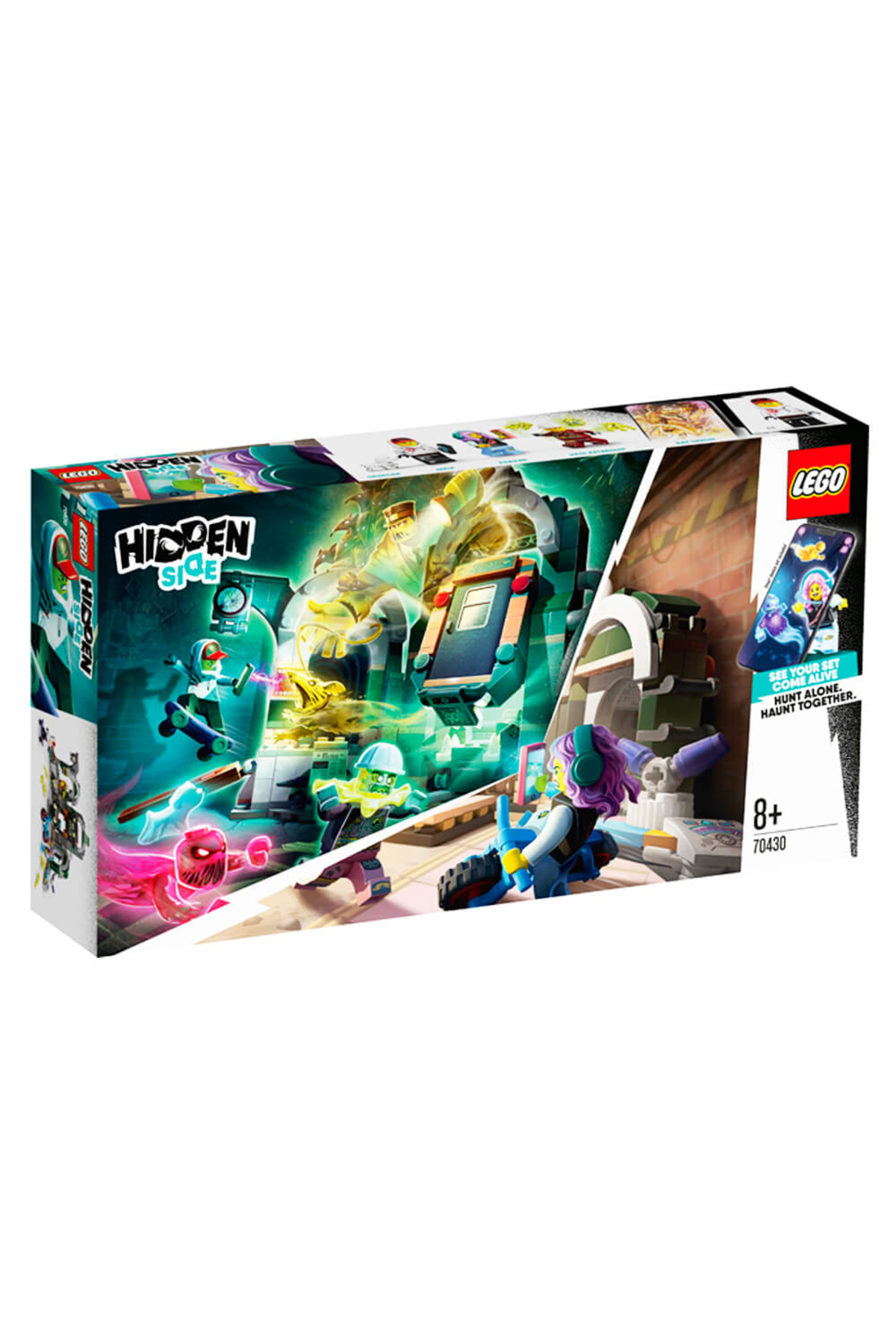 لگو و اسباب بازی های ساخت محور ایستگاه مترو HIDDEN SIDE N 70430 اورجینال LEGO