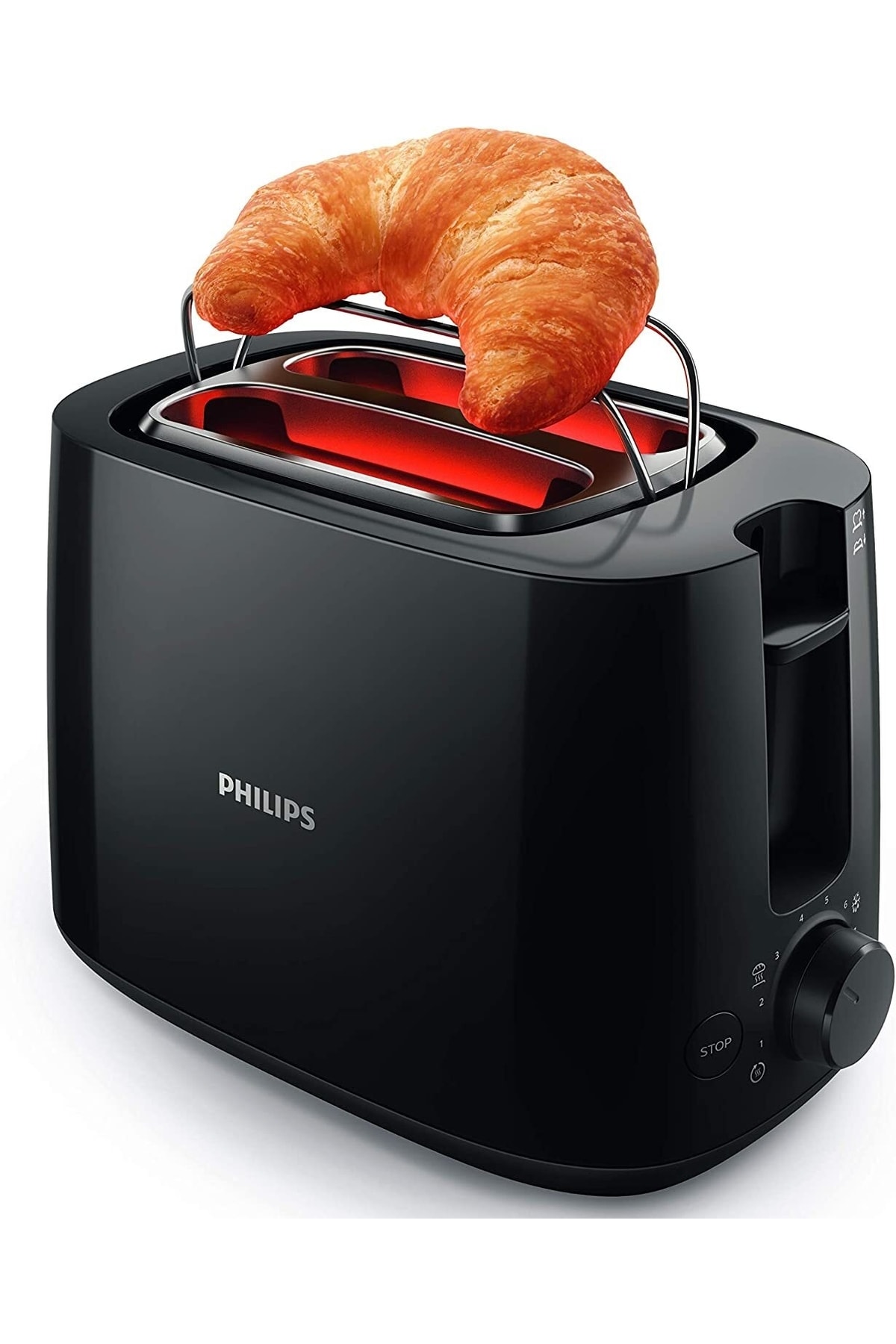 توستر 8 تنظیمات برشته کردن 2 شکاف نان قابل تنظیم بزرگ اورجینال Philips