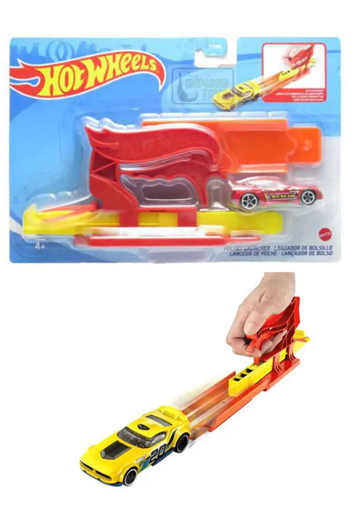 ماشین اسباب بازی لانچر پاکت 1 64 از ترکیه HOT WHEELS