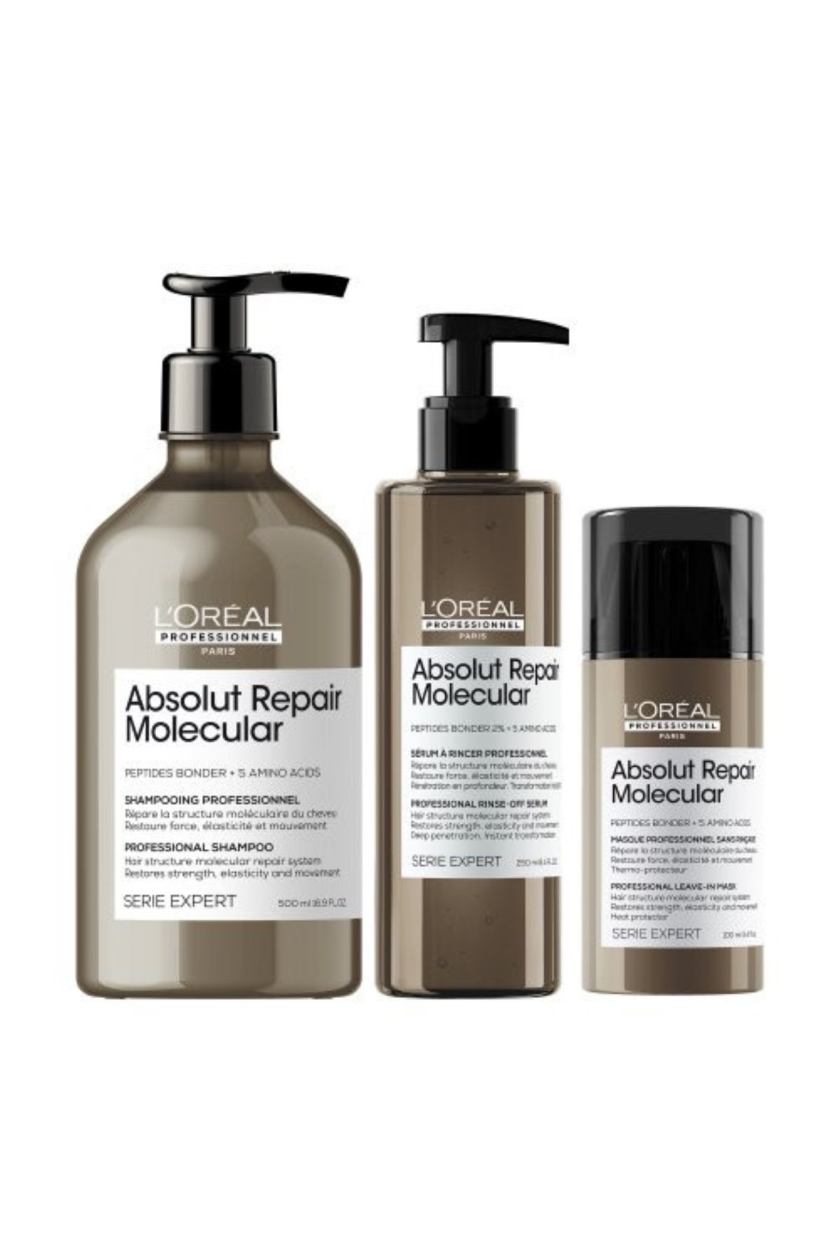 شامپو مردانه و زنانه L'ORÉAL PROFESSIONAL SERIE EXPERT ABSOLUS REPAIR LEATION EVA NO827 L'oreal Professionnel