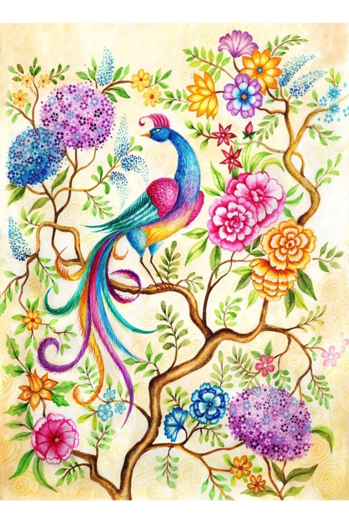 پازل NOVA BIRD OF HAPPINESS IN THE FAIRY GARDEN 1000 عدد از ترکیه Nova Puzzle