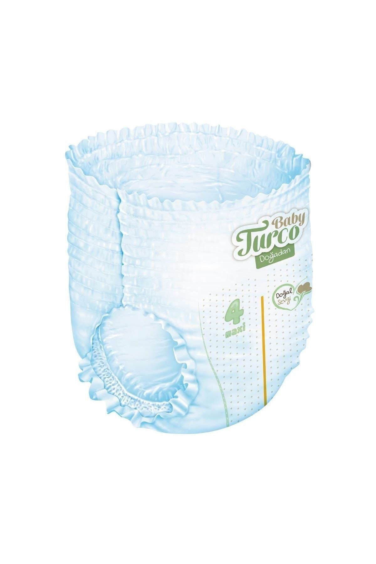 پوشک بچه شورتی 4 سایز 90X3 270 عددی پکیج ADVANTAJ اورجینال Baby Turco