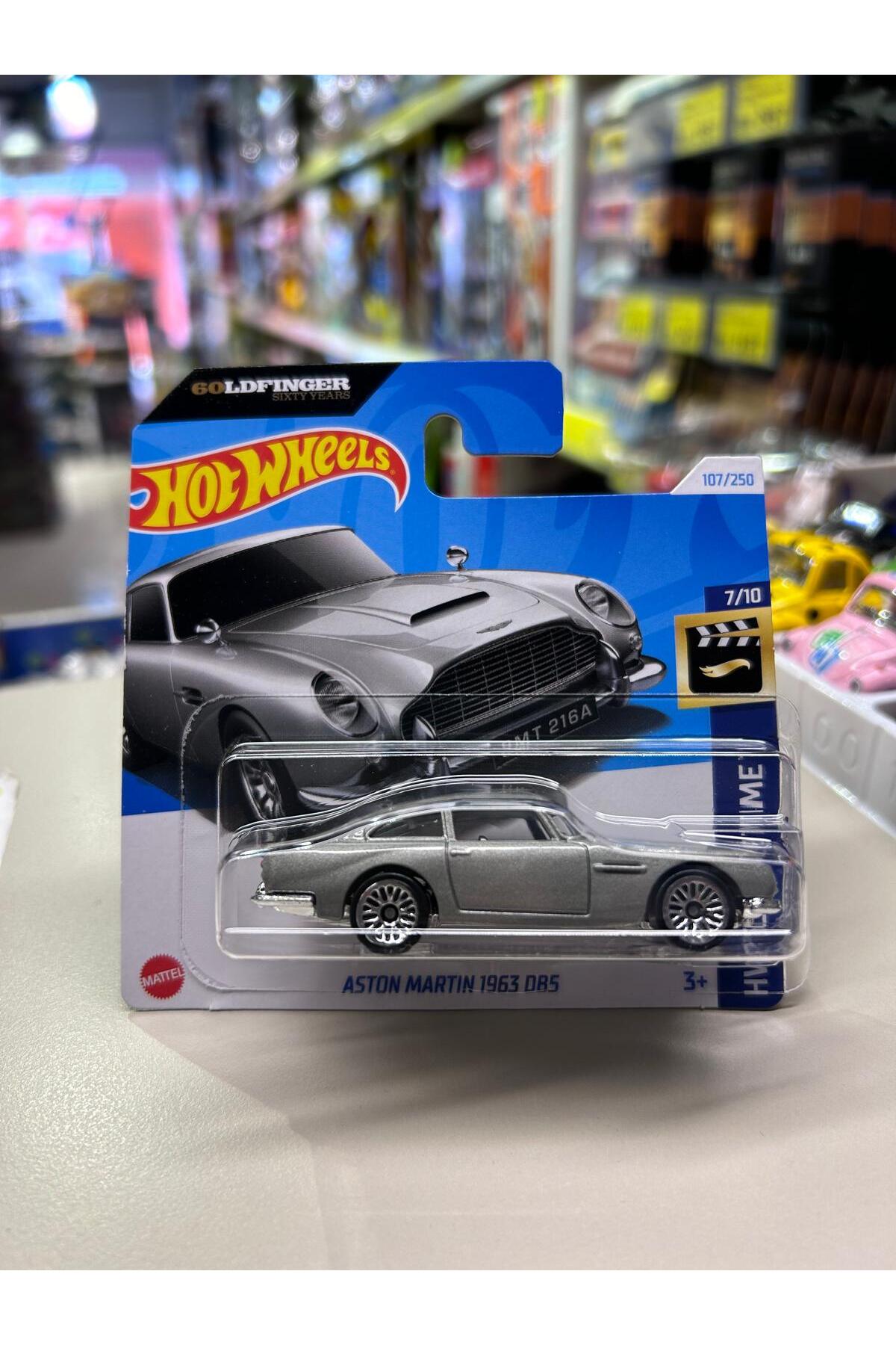 ماشین اسباب بازی ASTON MARTIN 1963 DB5 HTB36 HOT WHEELS
