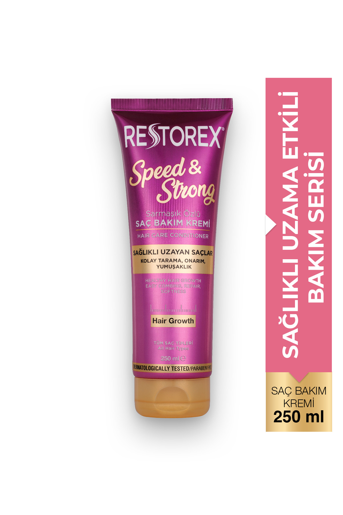 نرم کننده مو کرم ترمیم موی موثر رشد سالم با عصاره پیچک 250 میلی لیتری Restorex