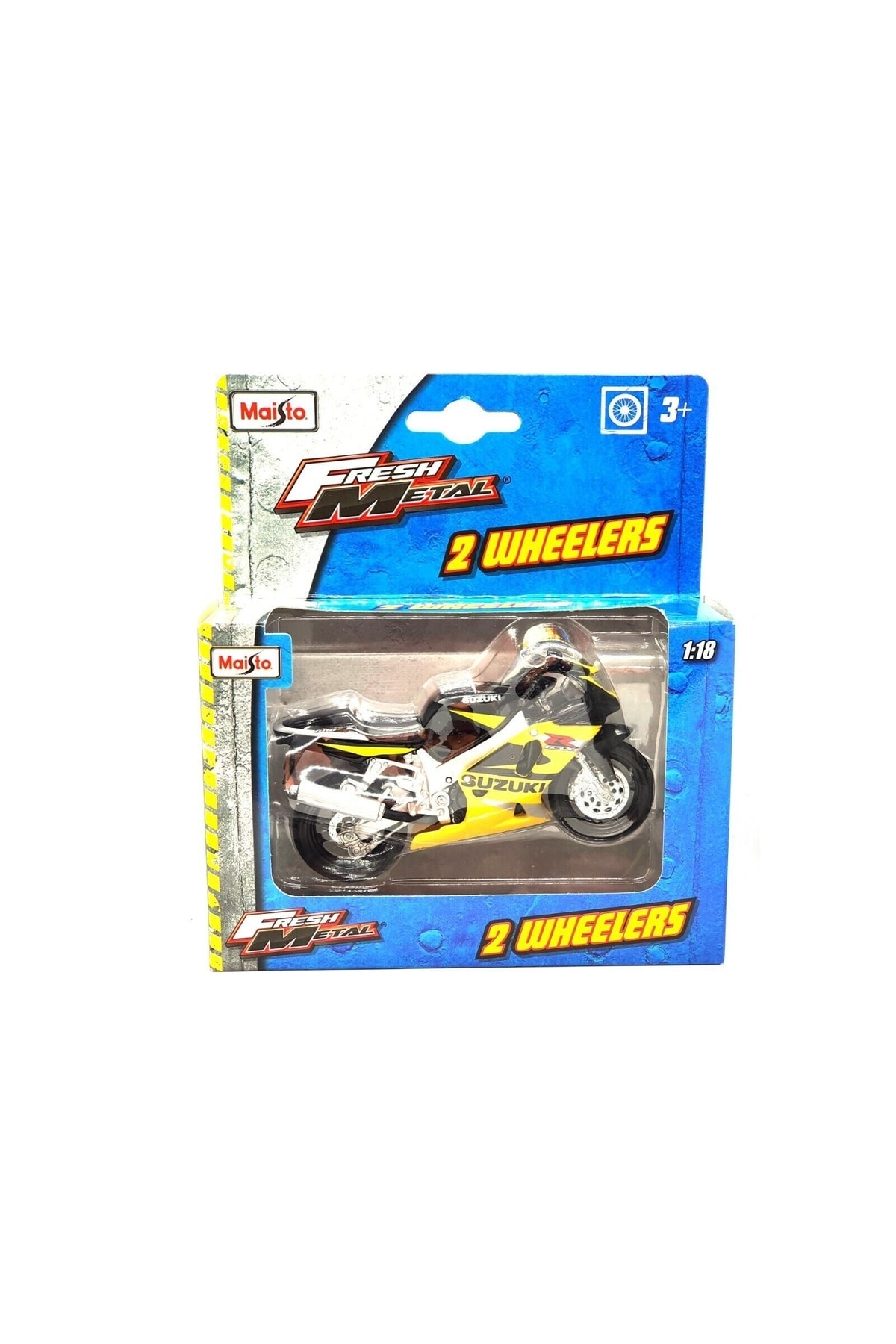 مدل خودرو سوزوکی GSX R600 DIECAST MOTORCYCLE DIRT BIKE MOTOCROSS در مقیاس 1:18 برند اورجینال Maisto