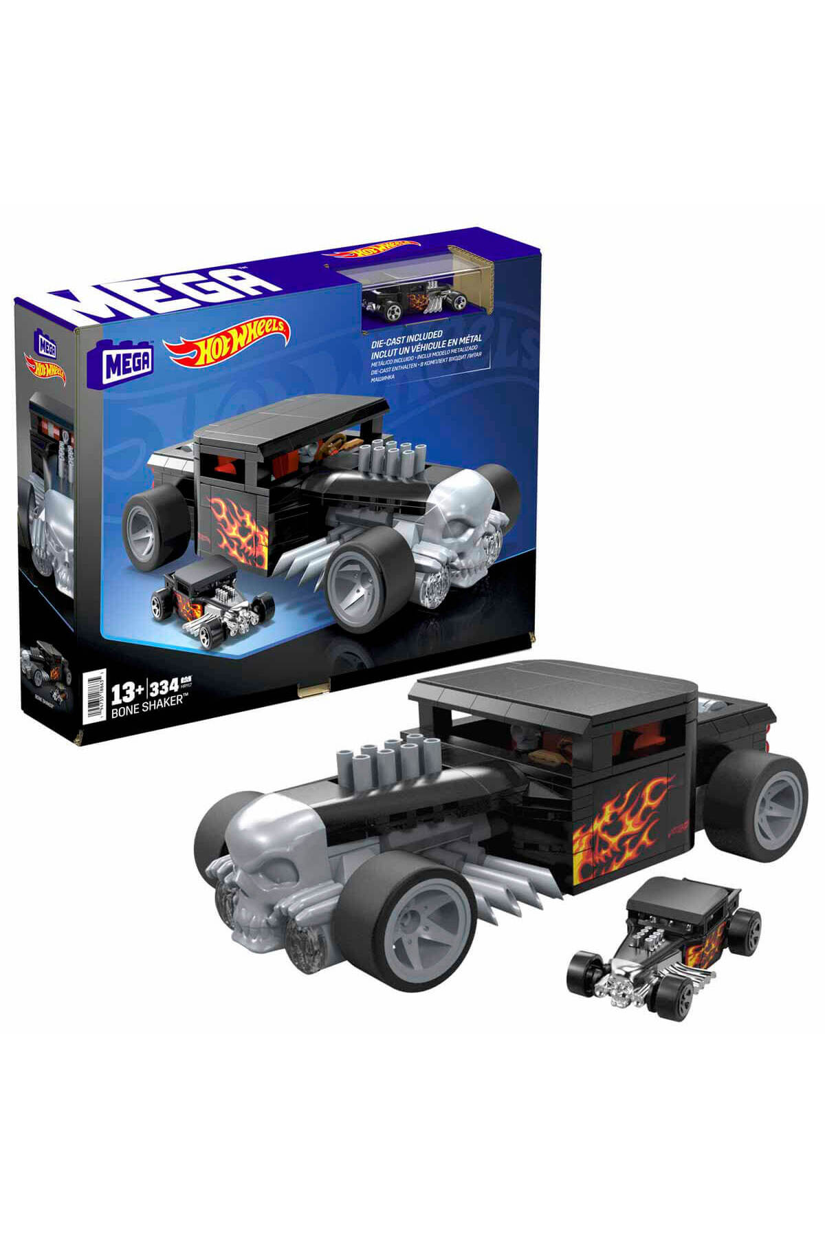 ماشین اسباب بازی MEGA HOT WHEELS BONE SHAKER HRY17 از ترکیه HOT WHEELS