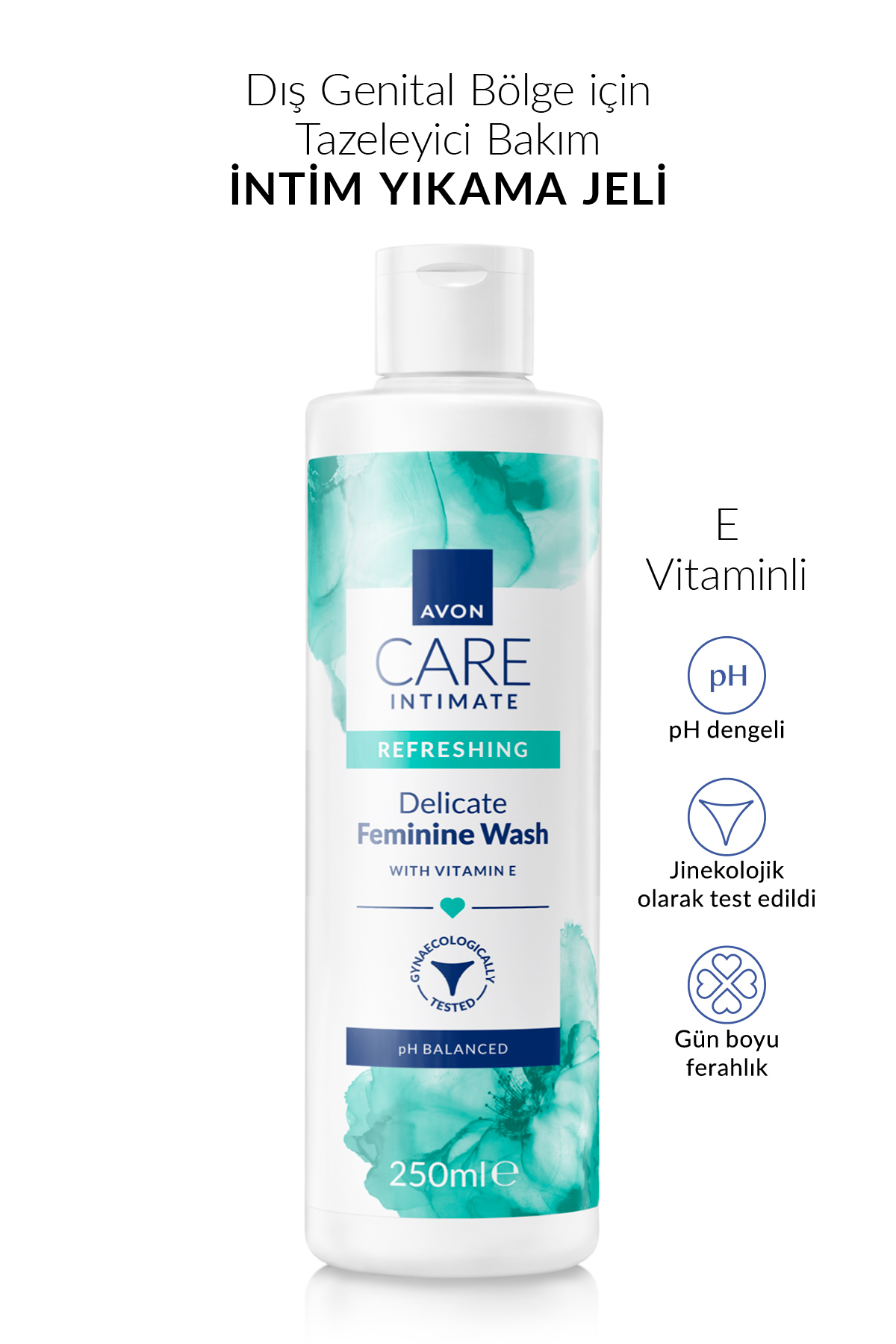 محصول مراقبت ناحیه تناسلی با ویتامین E و حجم 250 میلی لیتر آون Avon