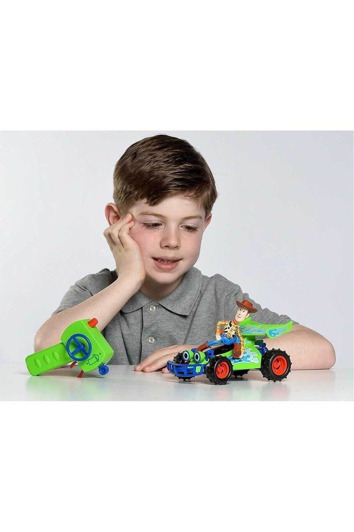 اسباب بازی های فیگور دیگر SIMBA DICKIE RC TOY STORY BUGGY WITH WOODY 203154001 Genel Markalar