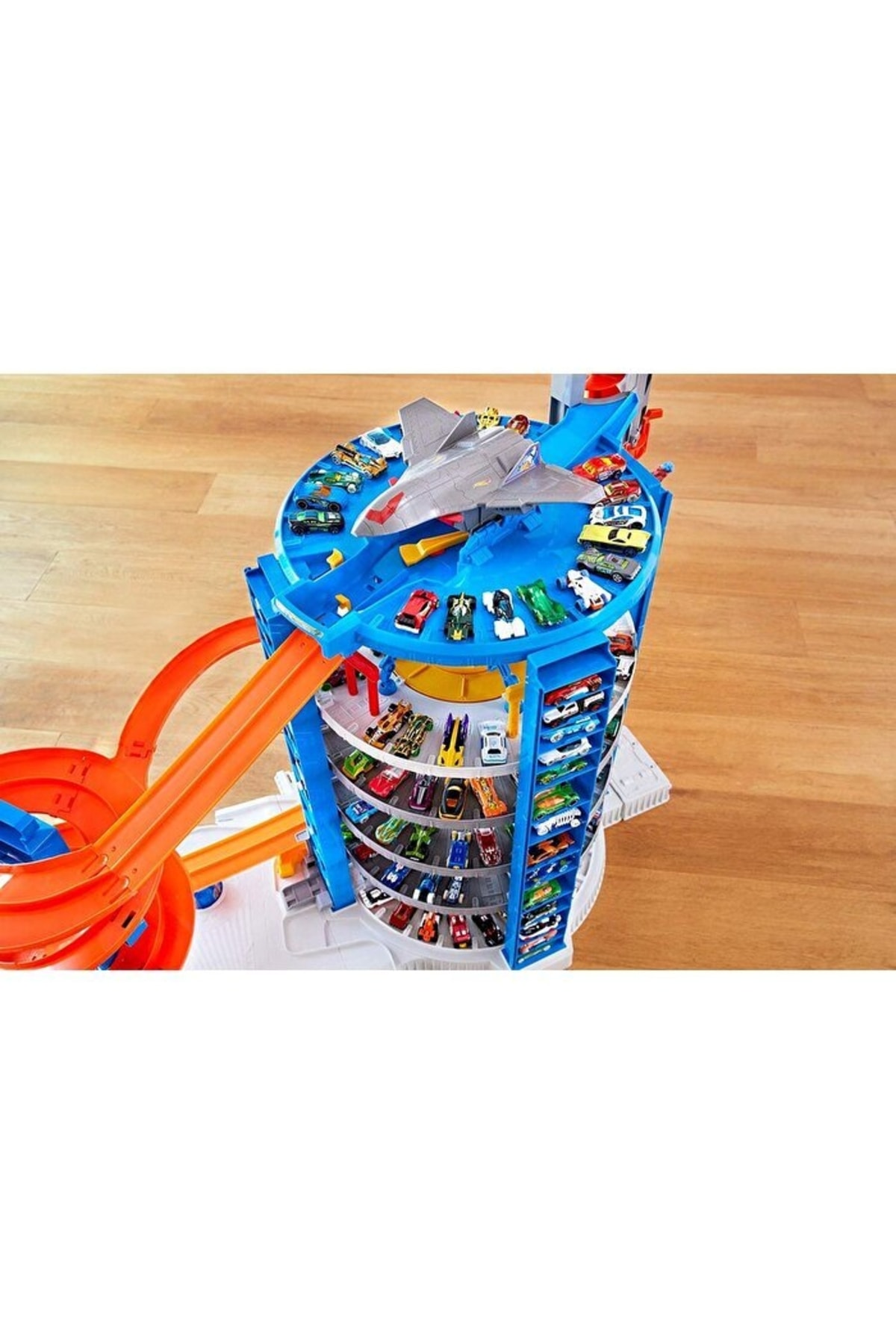 ماشین اسباب بازی MEGA GARAGE GIANT TOWER FML03 هات ویلز اورجینال HOT WHEELS