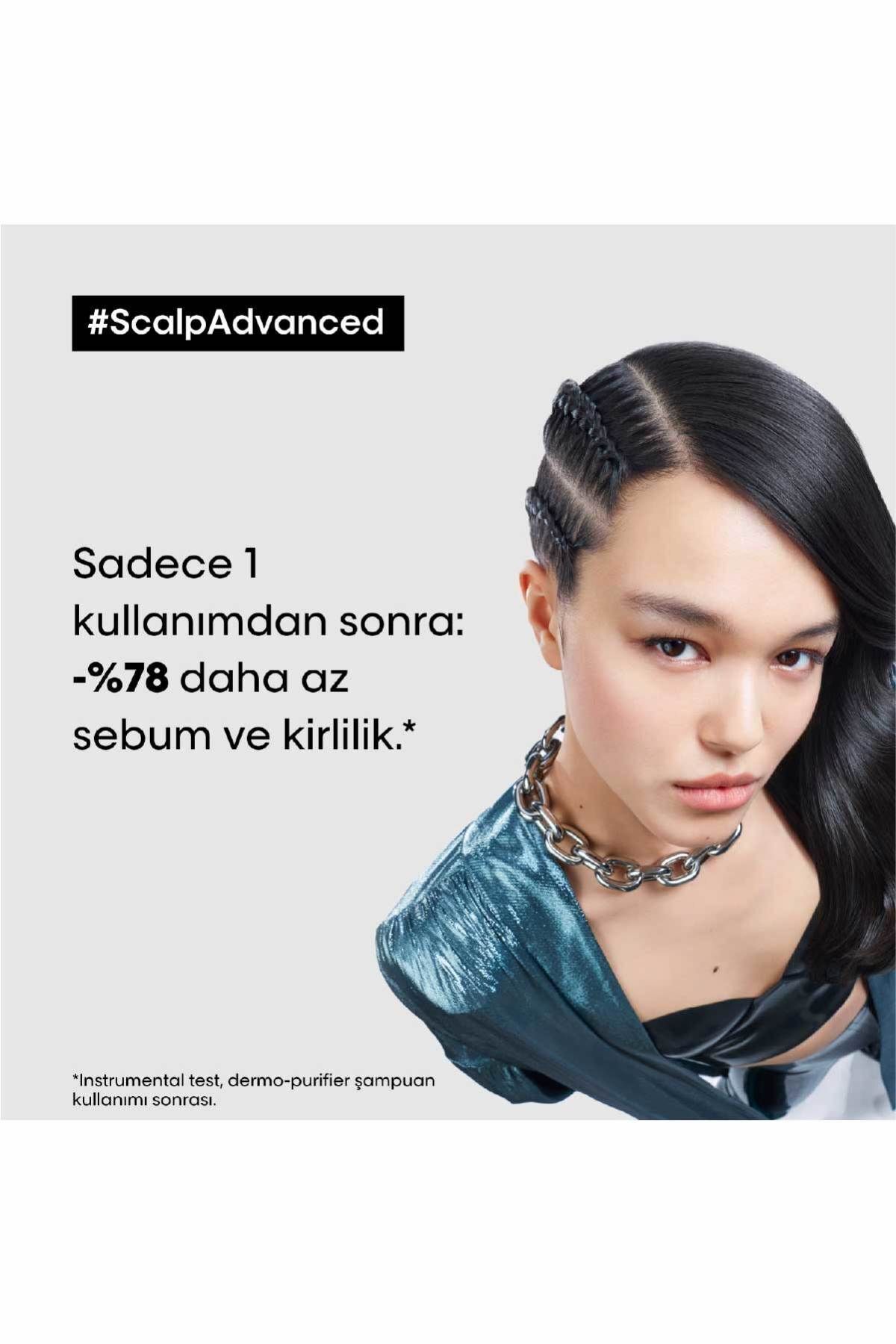 L'oreal Professionnel شامپو حرفه ای ضد چربی پیشرفته موهای سری اکسپرت 500 میلی لیتر