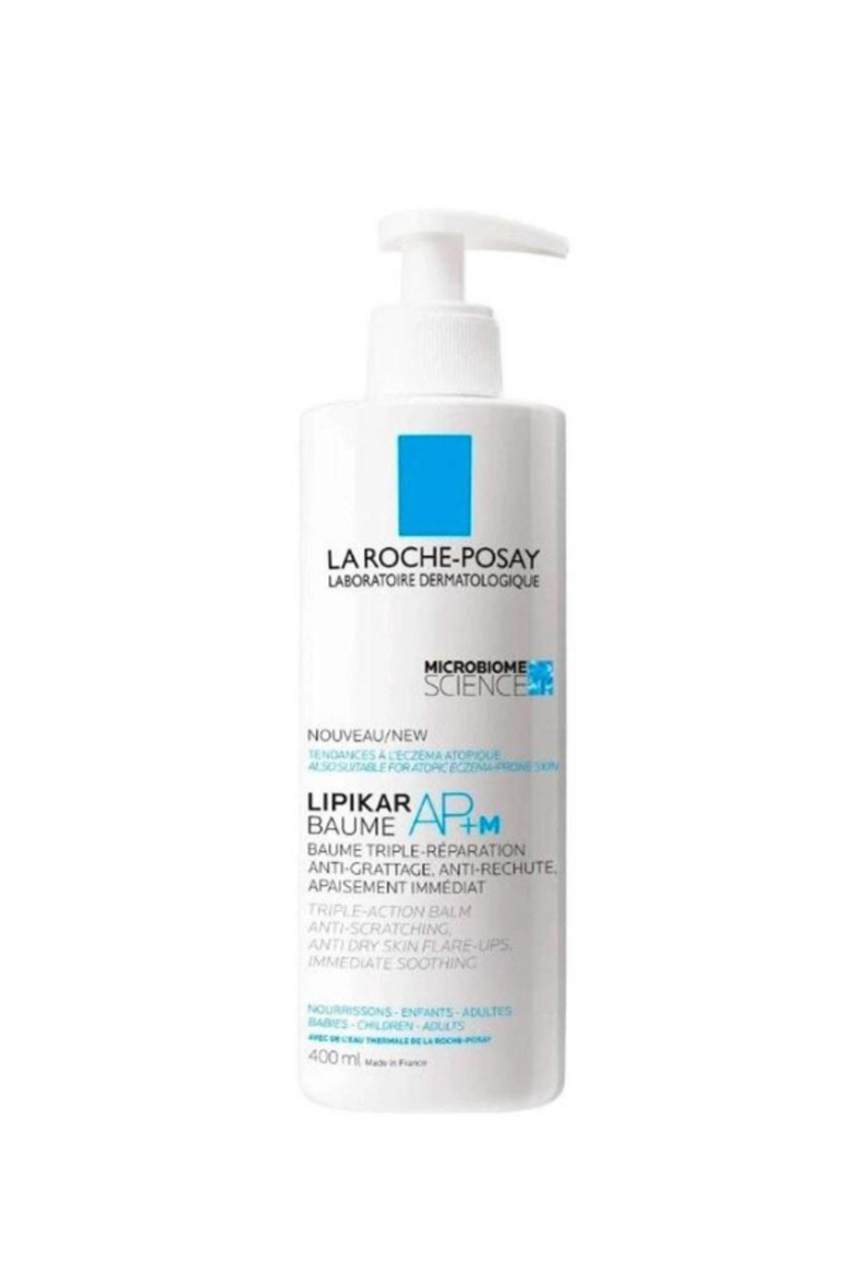 La Roche Posay بالم مرطوب کننده ضد خشکی 400 میلی لیتر (نوزاد، کودک، بزرگسال)