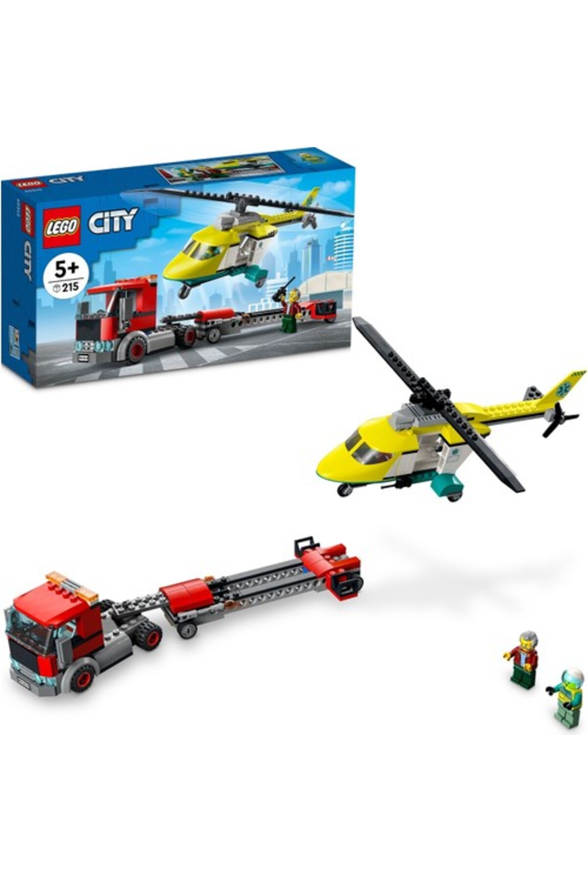 LEGO لگو 60343 بالگرد امداد شهری 215 عدد +5 سال