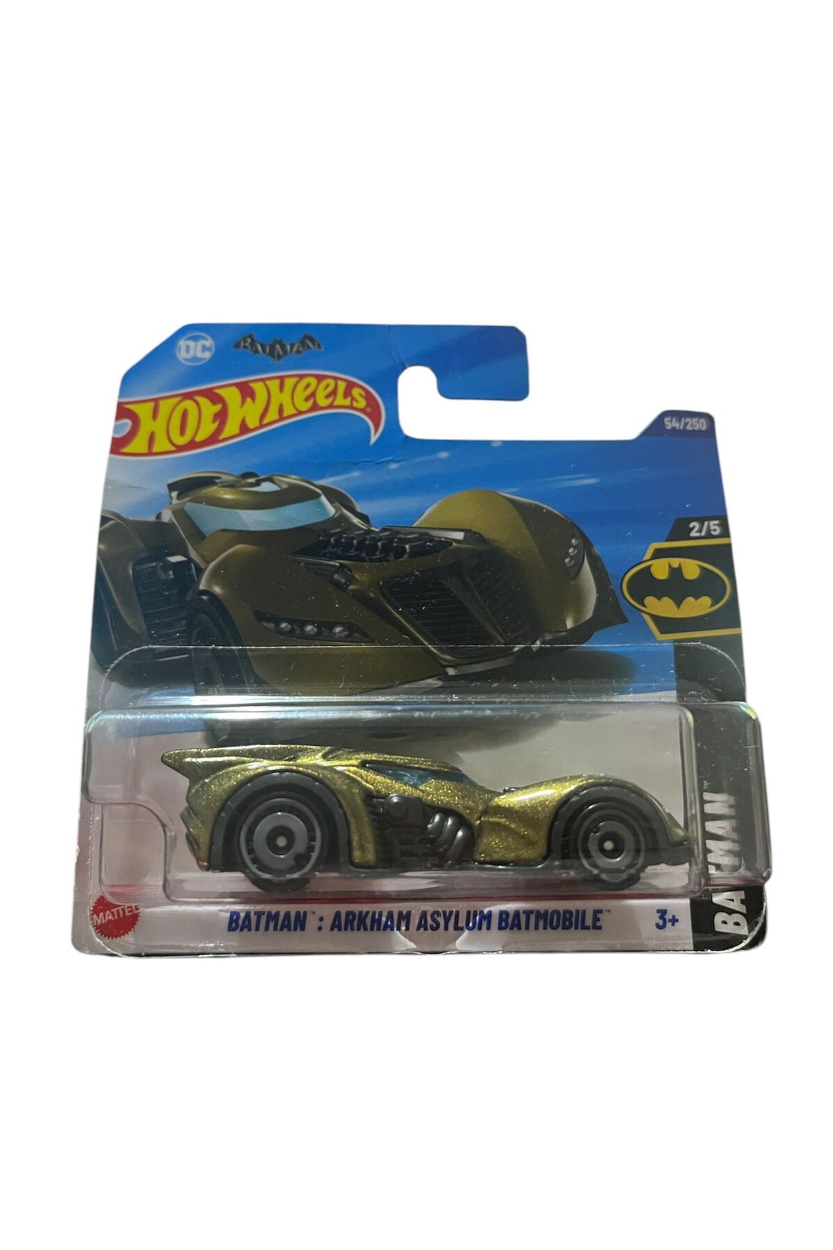ماشین اسباب بازی بتمن: ARKHAM ASYLUM BATMOBILE 2025 هات ویلز اورجینال HOT WHEELS