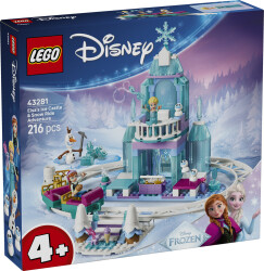 مجموعه ساختنی قلعه یخی السا لگو LEGO دیزنی Disney مدل 43281، ۲۱۶ قطعه، حداقل سن ۴ سال
