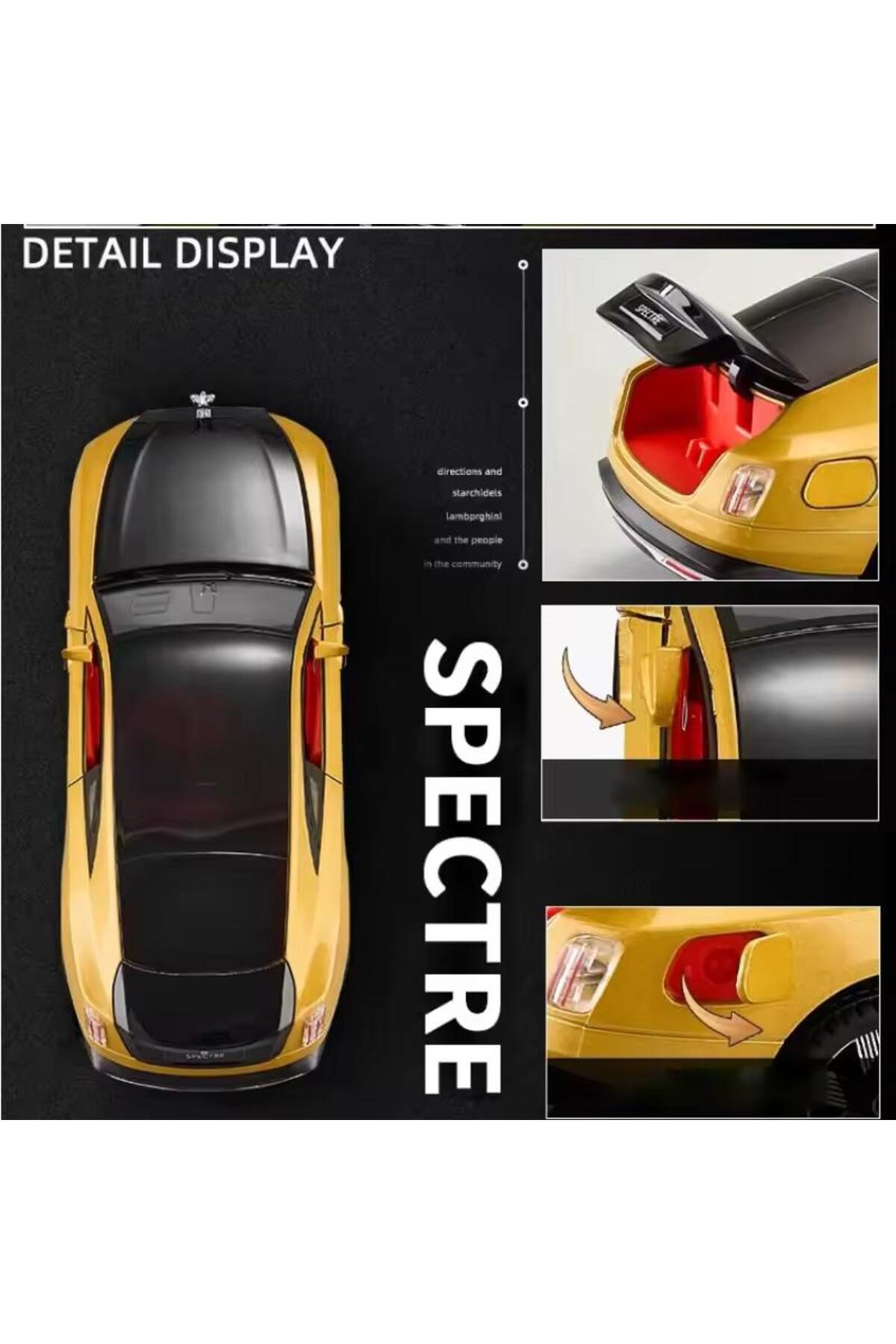 مدل خودرو ROLLS ROYCE SPECTRE 1:24 SCALE MODEL DIECAST PREMIUM با درهای باز اورجینال scntoys