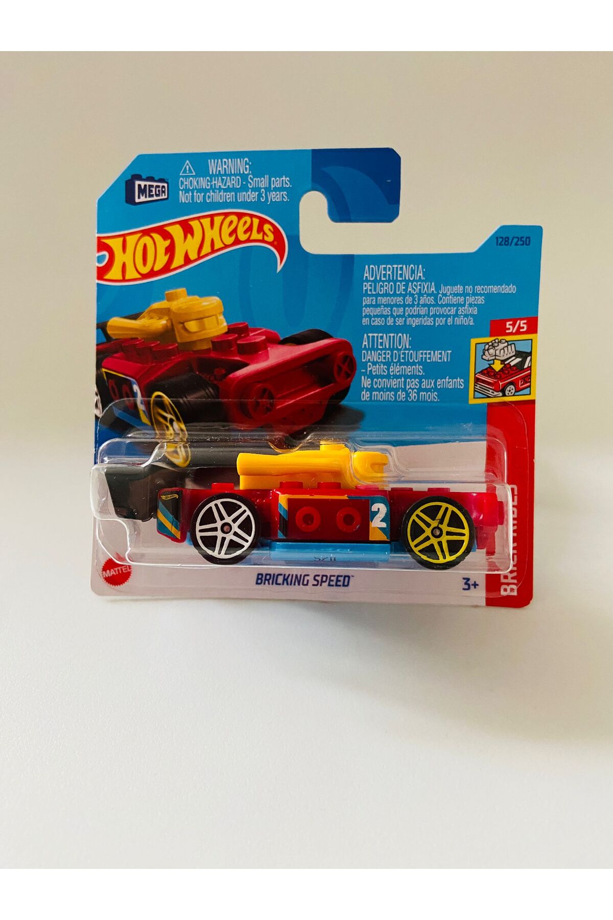 ماشین اسباب بازی سرعت آجر هات ویلز اورجینال HOT WHEELS