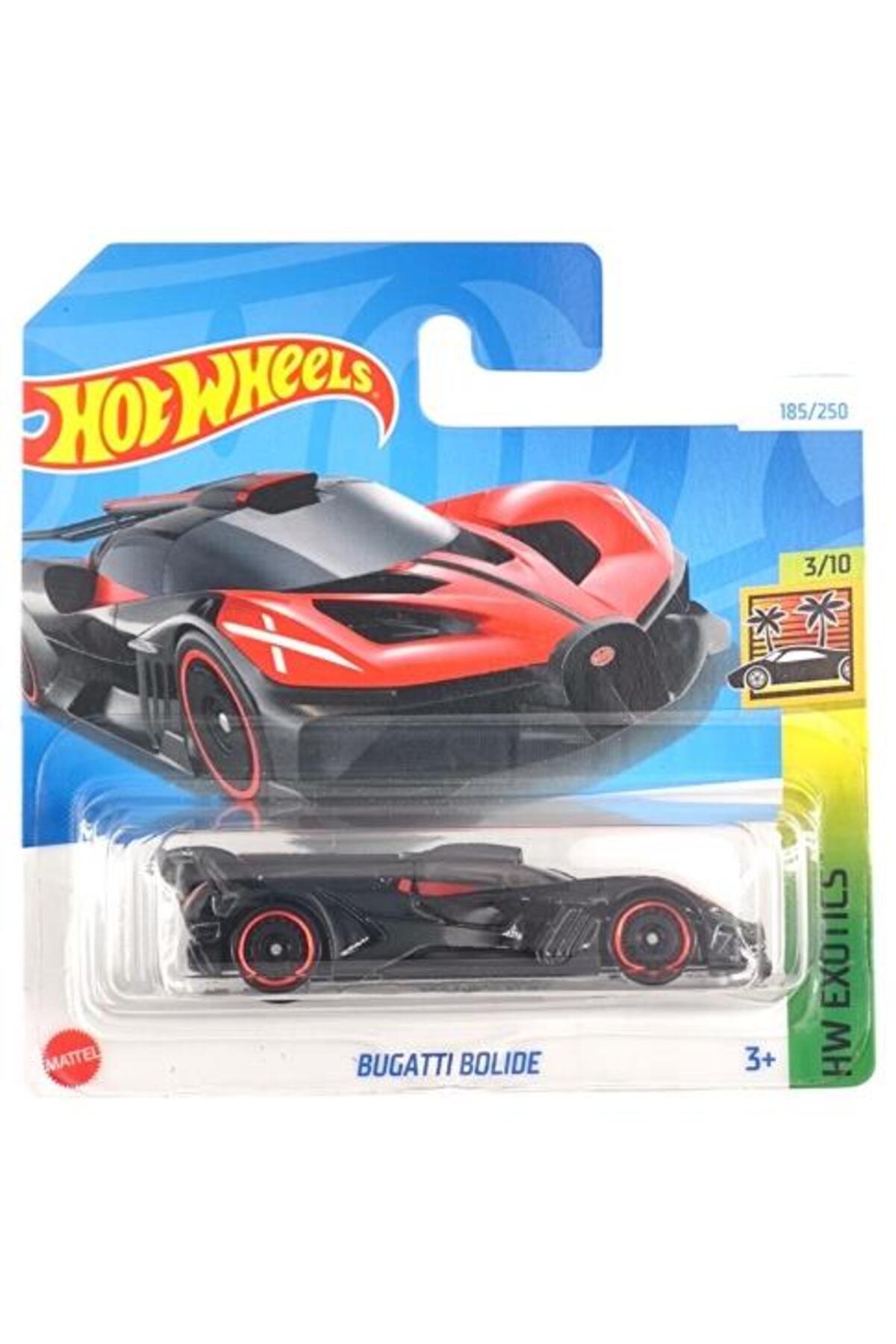 ماشین اسباب بازی های تک بوگاتی بولاید HTF08 EXOTICS از ترکیه HOT WHEELS