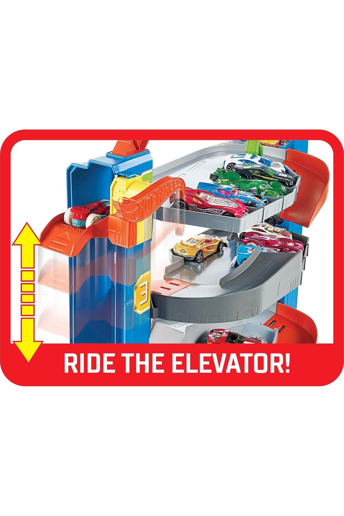 ماشین اسباب بازی مینی گاراژ 4 سال و بالاتر GNL70 هات ویلز اورجینال HOT WHEELS