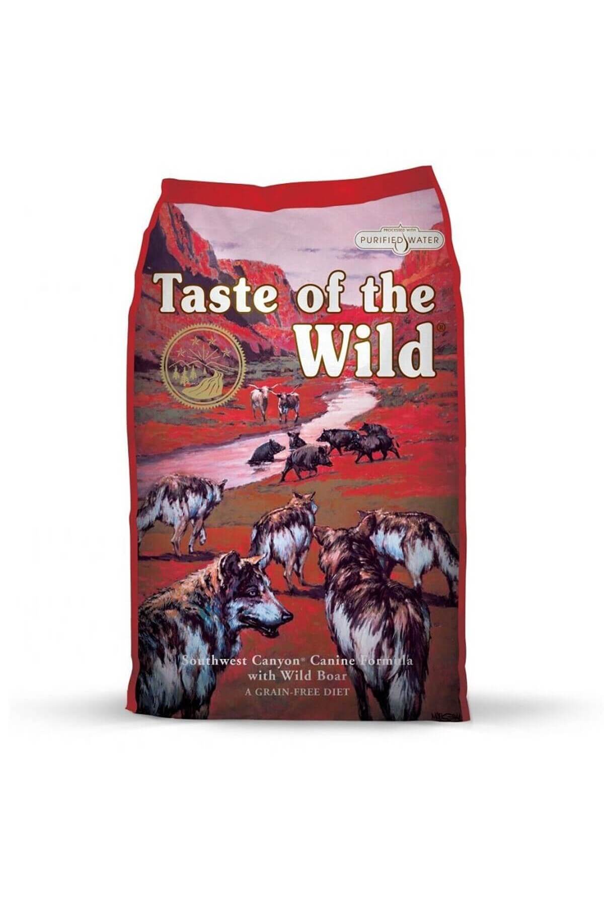 غذای خشک سگ تیست آو د وایلد Taste of the Wild Southwest با طعم گوشت گراز وحشی، ۱۲٫۲ کیلوگرم 12,2 Kg