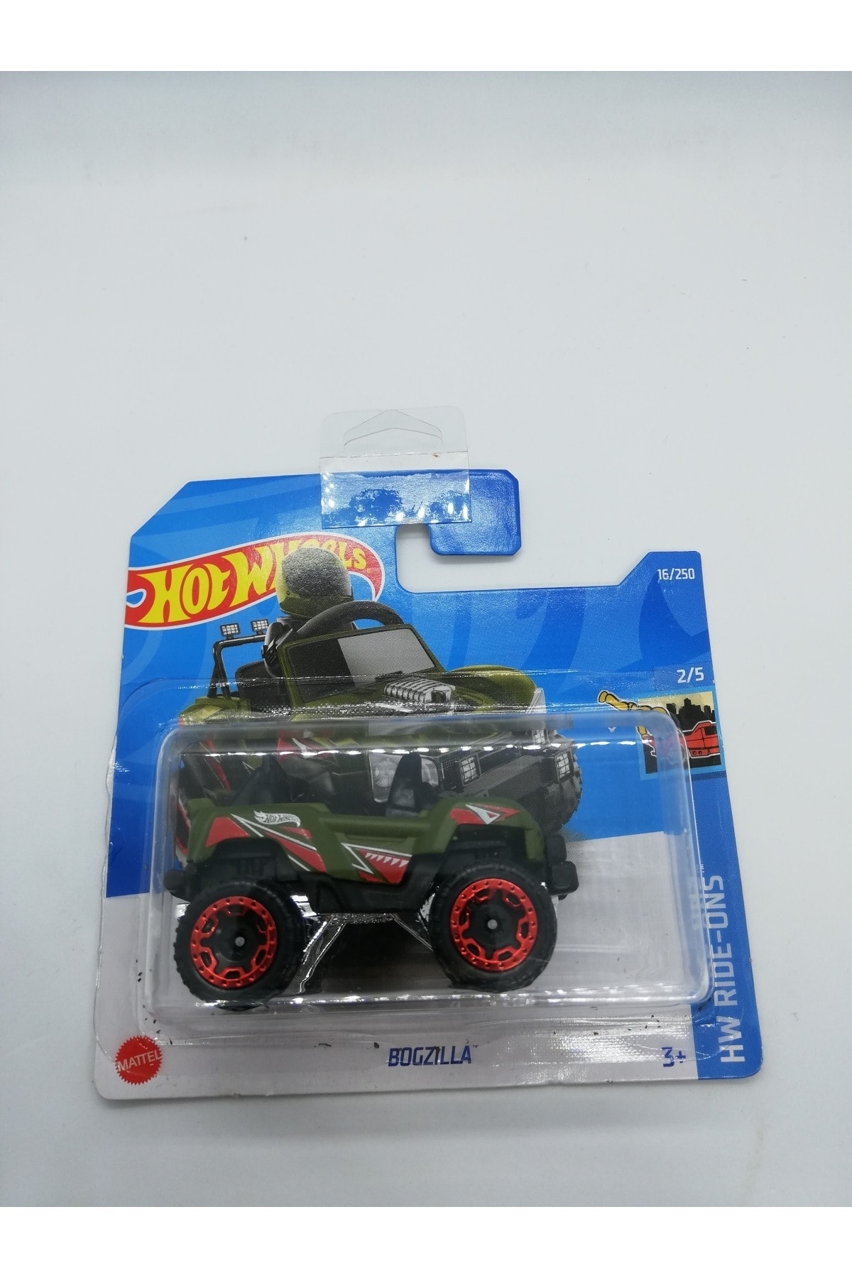 ماشین اسباب بازی سبز بوژزیلا هات ویلز اورجینال HOT WHEELS