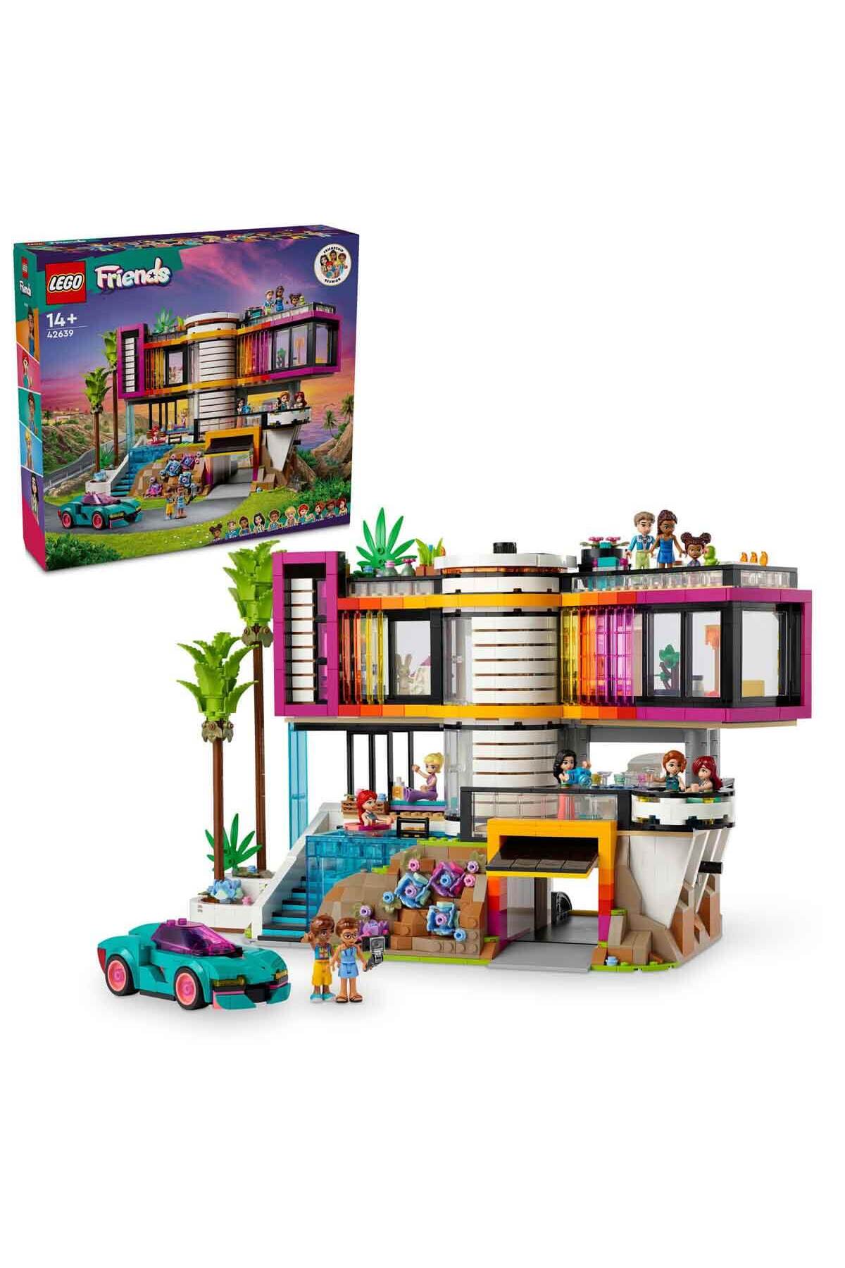 لگو و اسباب بازی های ساخت محور FRIENDS ANDREA'S MODERN LODGE 42639 11 MI برای کودکان نوجوانان 14 سال به بالا اورجینال LEGO