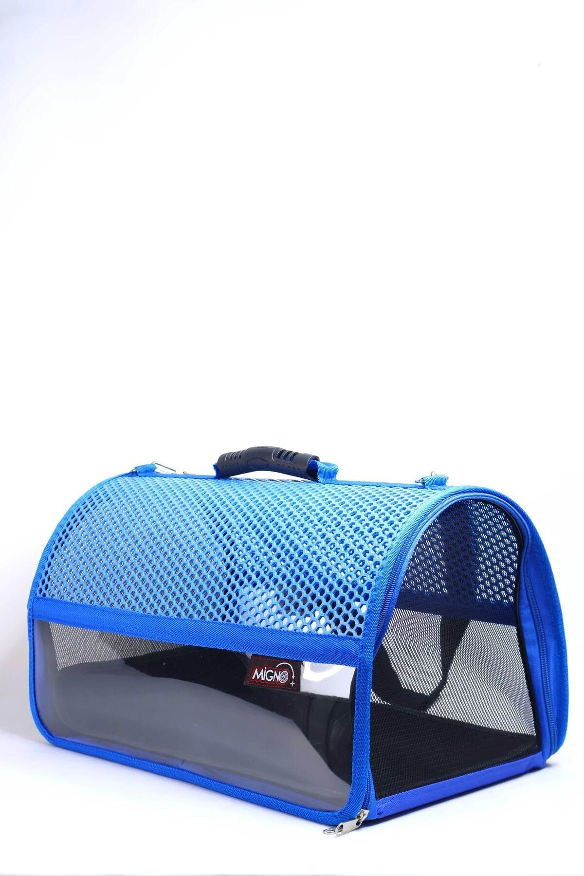 کیف حمل گربه و سگ میگنو Migno مدل FLYBAG Voyager، آبی
