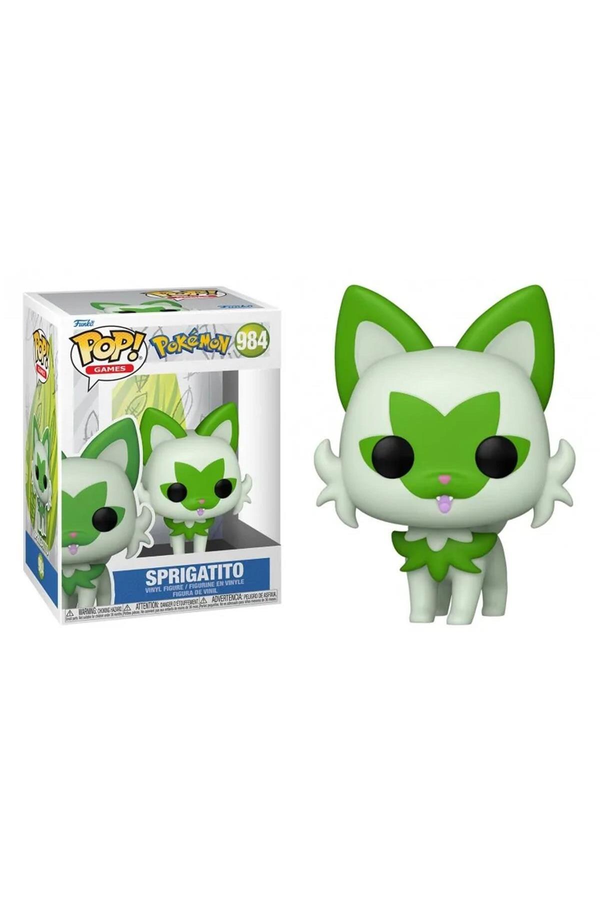 فیگور POKEMON بازی های پاپ SPRIGATITO NO:984 از ترکیه Funko