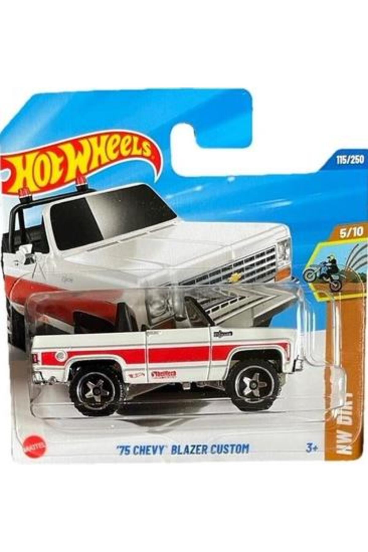 ماشین اسباب بازی SINGES 75 CHEVY BLAZER CUSTOM HYY01 هات ویلز اورجینال HOT WHEELS
