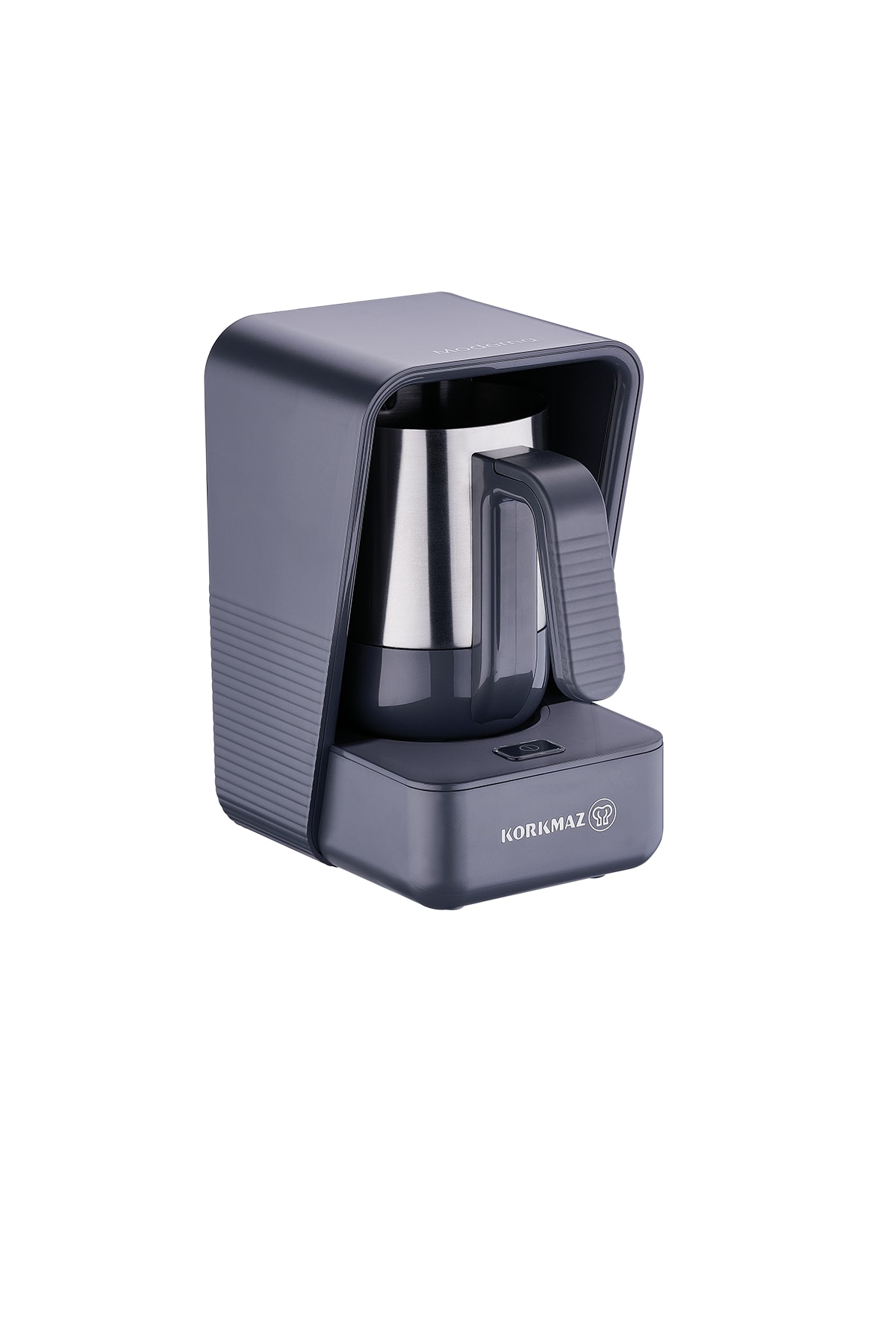 قهوه ساز ترک A863 01 MODERNA GREY SATIN اورجینال KORKMAZ