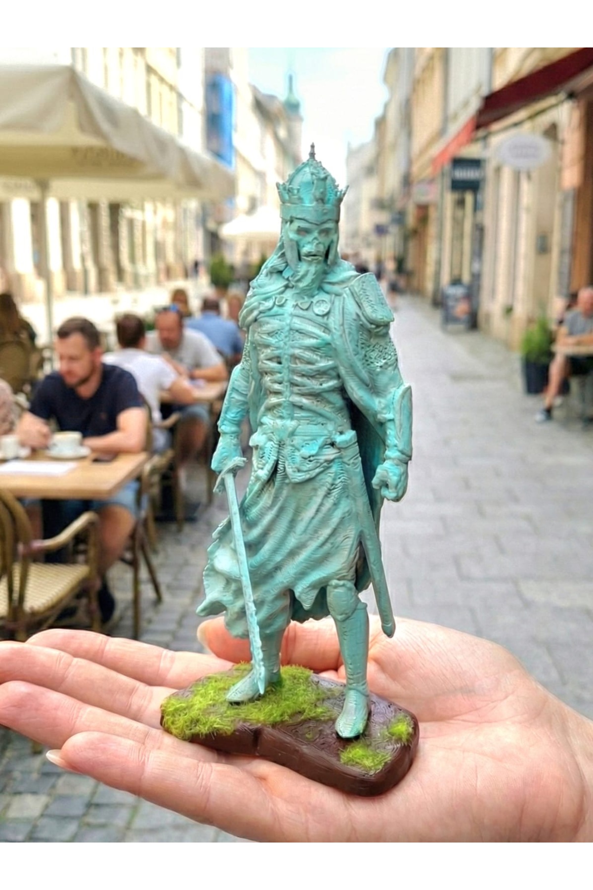 فیگور KING OF THE DEAD FIGUR RIOC LORD RINGS LOTR FANART از ترکیه eselya