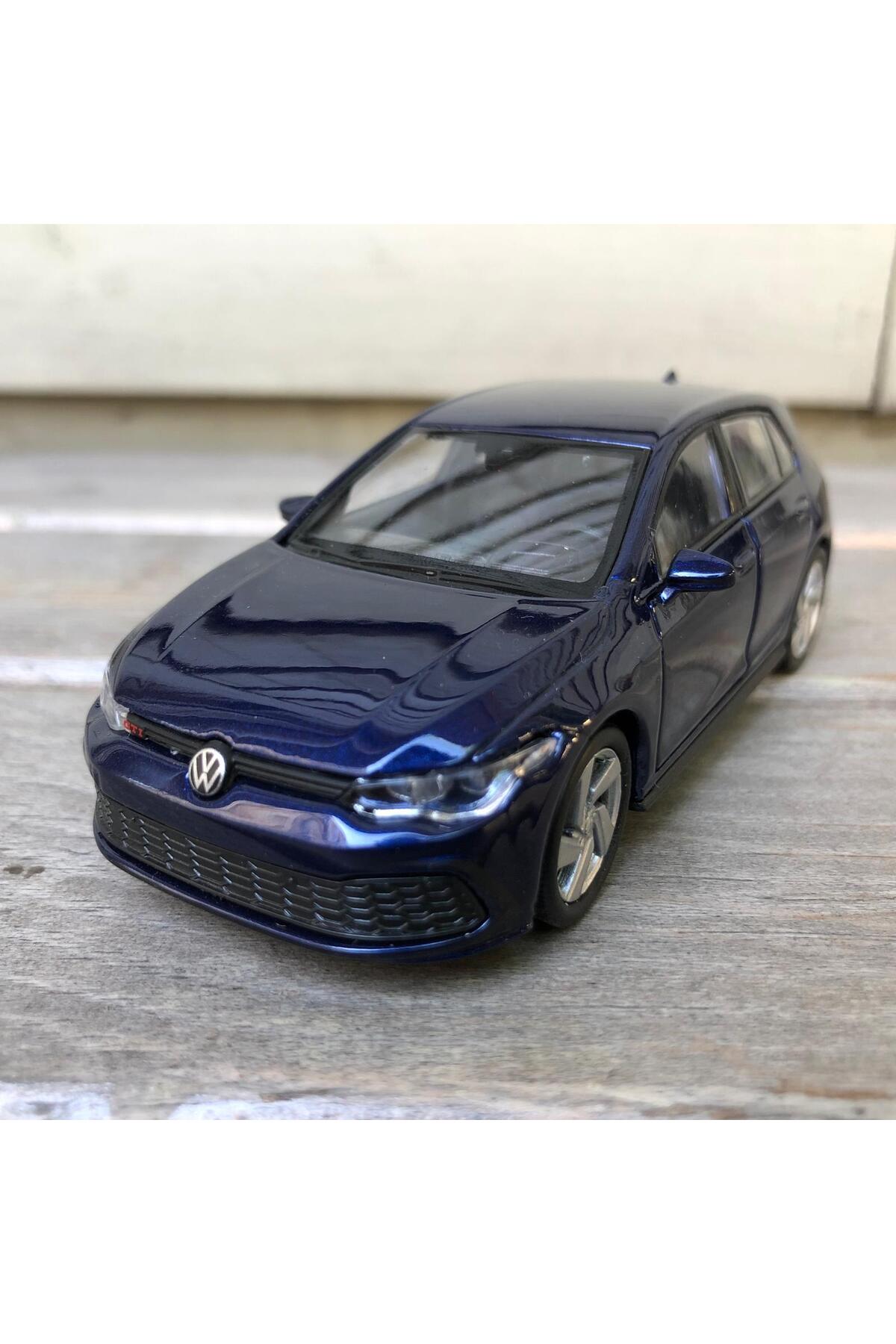 مدل خودرو WELLY VOLKSWAGEN GOLF 8 GTI DIECAST METAL CAR MODEL TOY PULL DROP 12 سانتی متر اورجینال scntoys