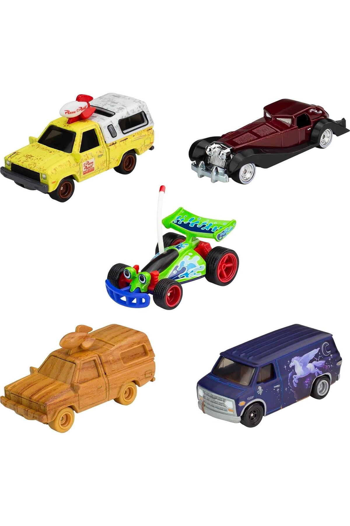 ماشین اسباب بازی بسته نرم افزاری 100 ممتاز دیزنی هات ویلز اورجینال HOT WHEELS