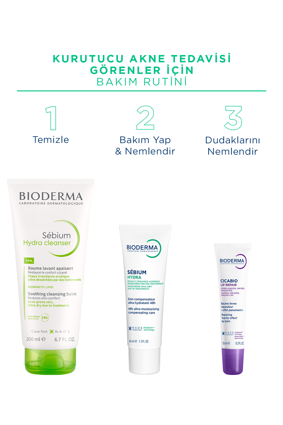 کرم آبرسان و مرطوب کننده مدل Sébium Hydra با حجم 40 میل بایودرما Bioderma