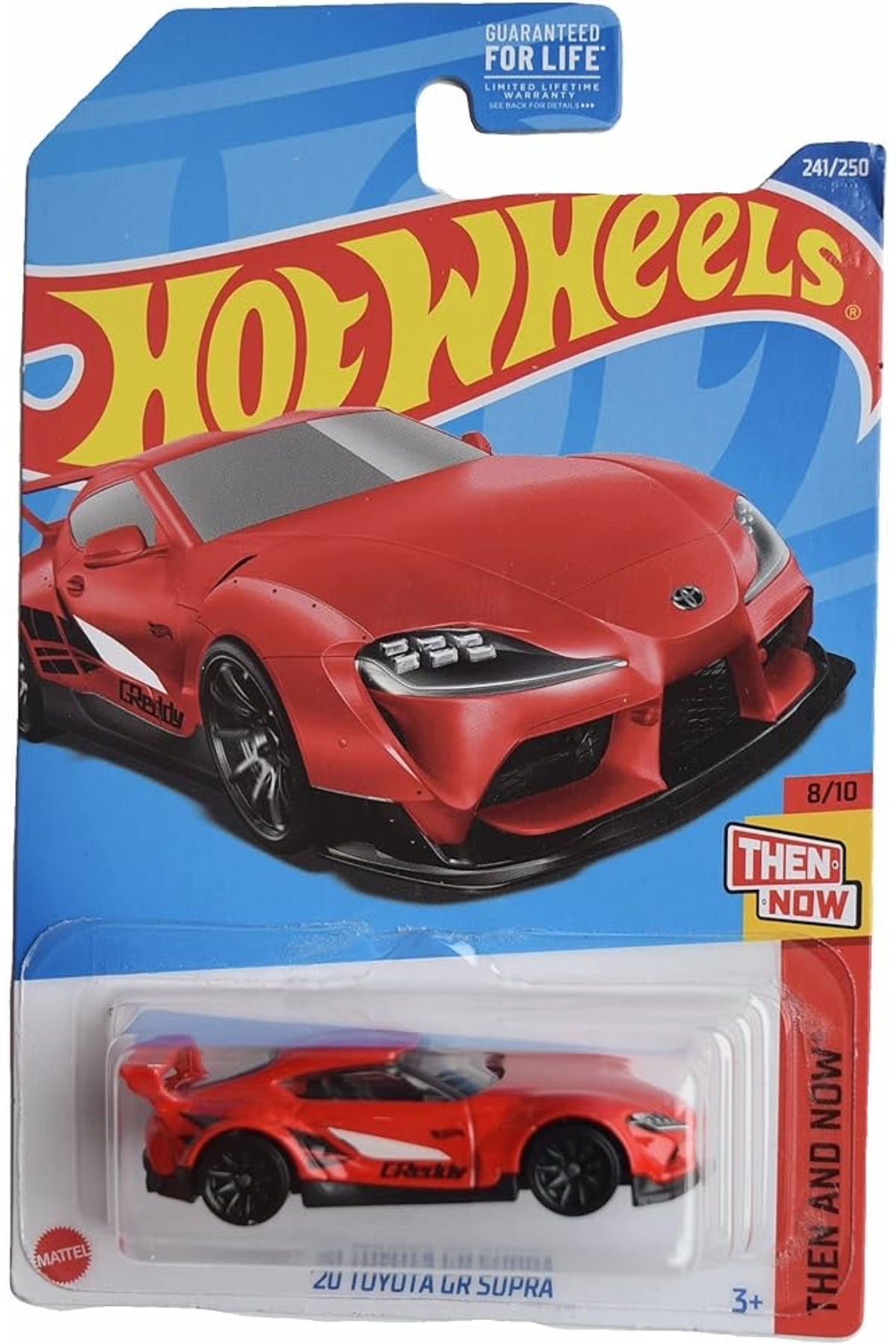ماشین اسباب بازی کارت بلند TOYOTA GR SUPRA 20 از ترکیه HOT WHEELS