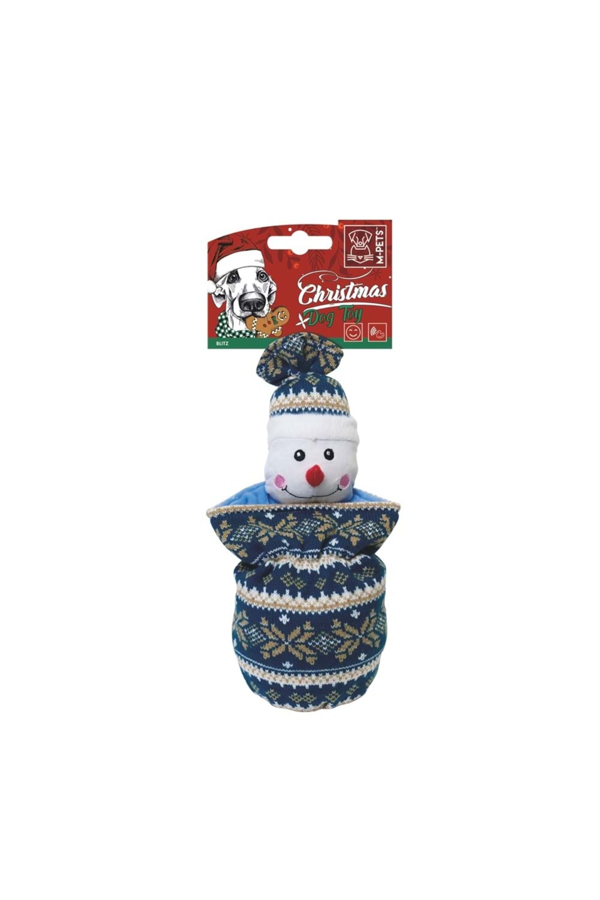 اسباب‌بازی سگ کریسمس بلیتز ام‌پتس M-PETS، مدل 10649199 ترکیبی
