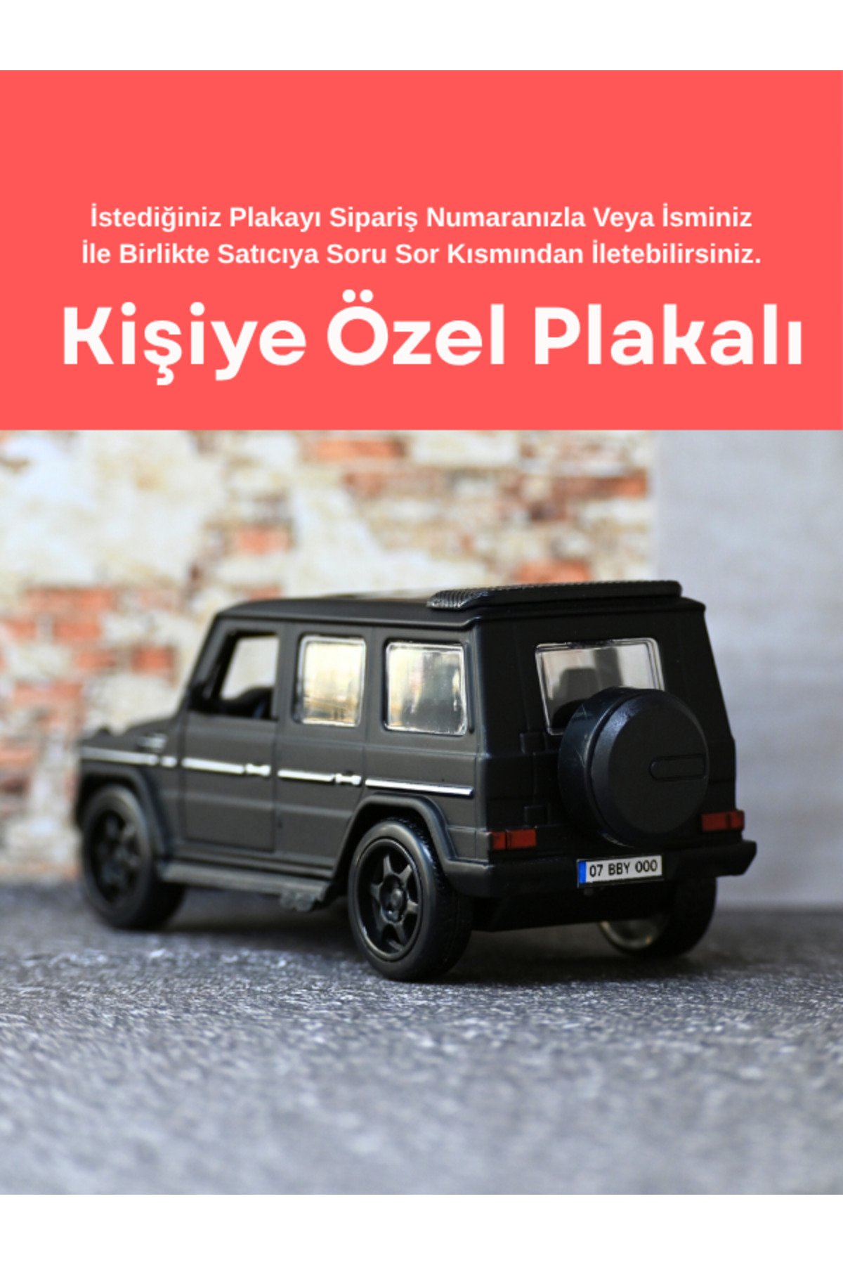 مدل خودرو مرسدس G63 METAL TOY CAR سری G اسباب بازی با چراغ و صدا مشکی از ترکیه bebeym