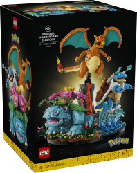 مجموعه ساختنی و نمایشی لگو LEGO پوکمون مدل 72153، ونوسور، کاریزارد و بلستویز، ۶۸۳۸ قطعه، مناسب بزرگسالان