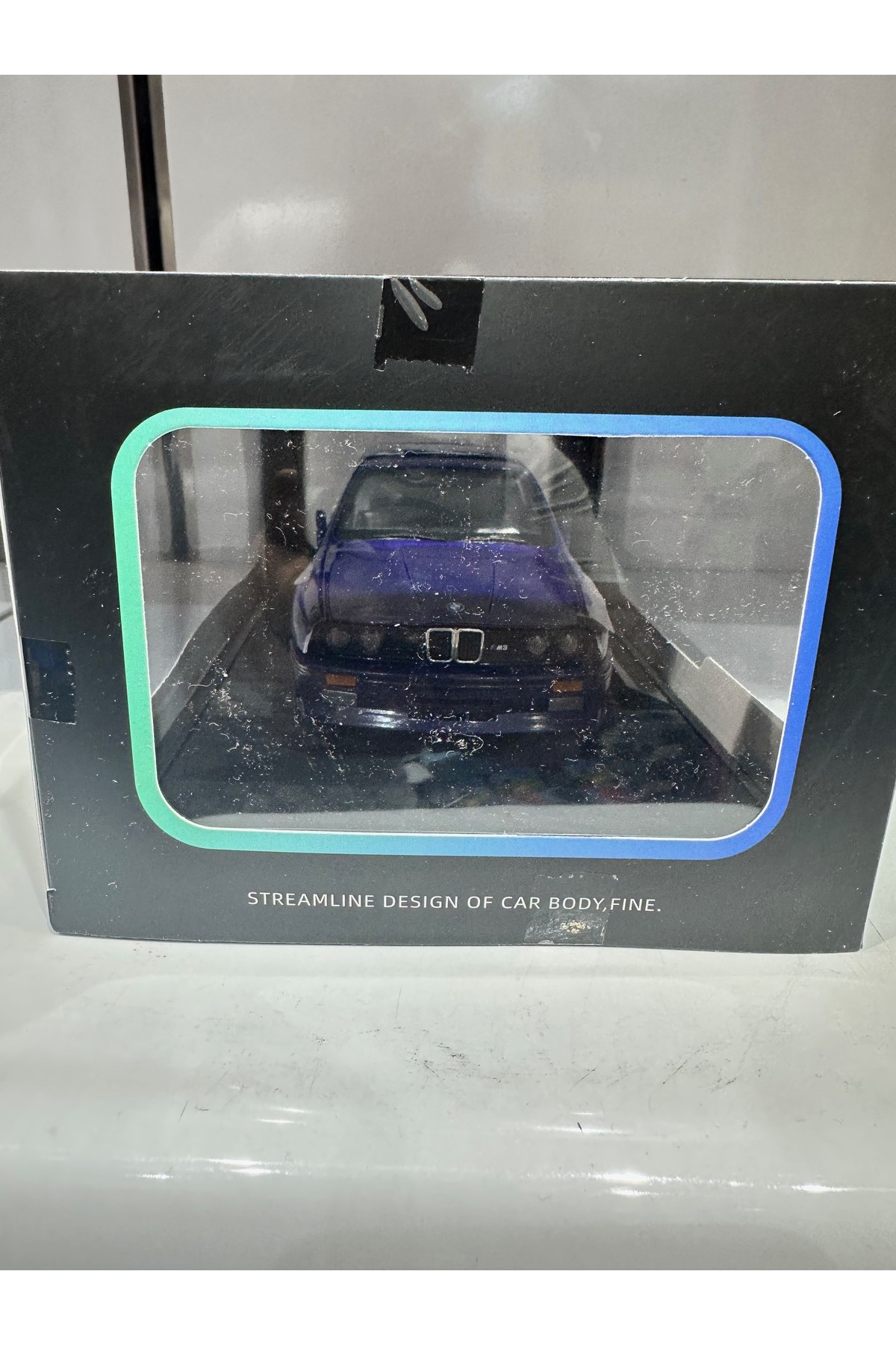 مدل خودرو BMW M3 E30 COUPE DIECAST MODEL CAR 1:24 1 24 با درب کاپوت باز شدن صندوق عقب اورجینال YVZ