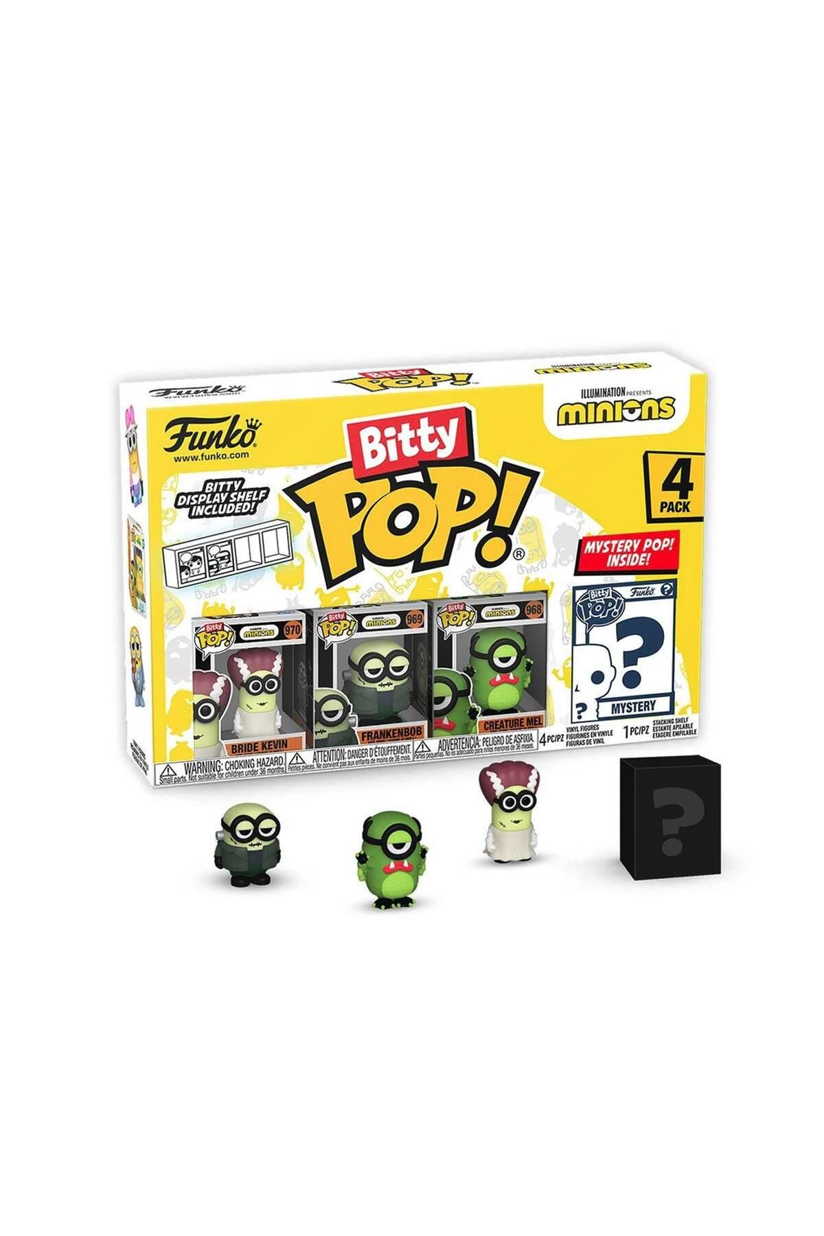 پک ۴ عددی فیگورهای Funko Bitty Pop مینیونز Funko