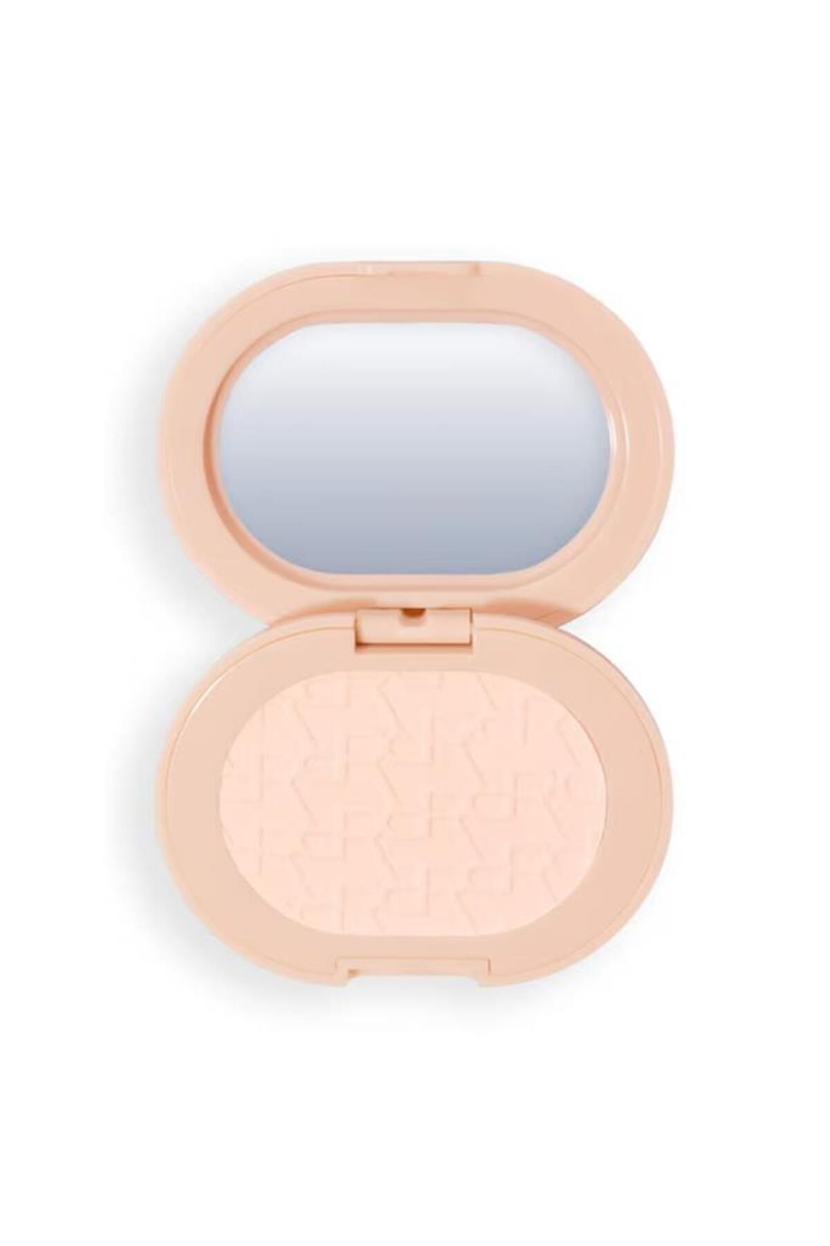 پودر فشرده آرایشی رژولوشن Revolution مدل Pops Lace طلایی