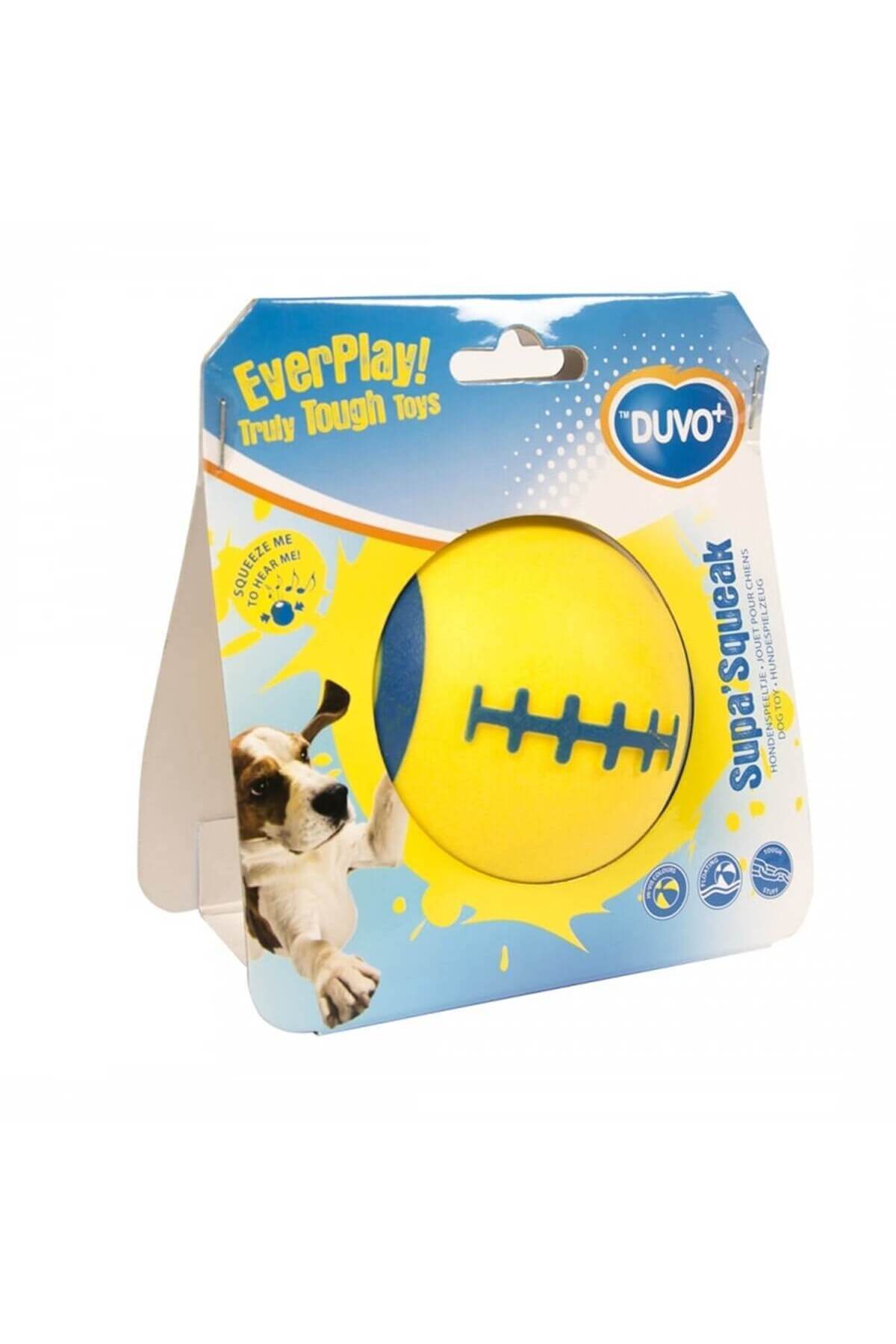 توپ بازی سگ دوو+ Duvo++ + Dogtoy Supa Chew، مدل ST41348 رنگ‌های زنده