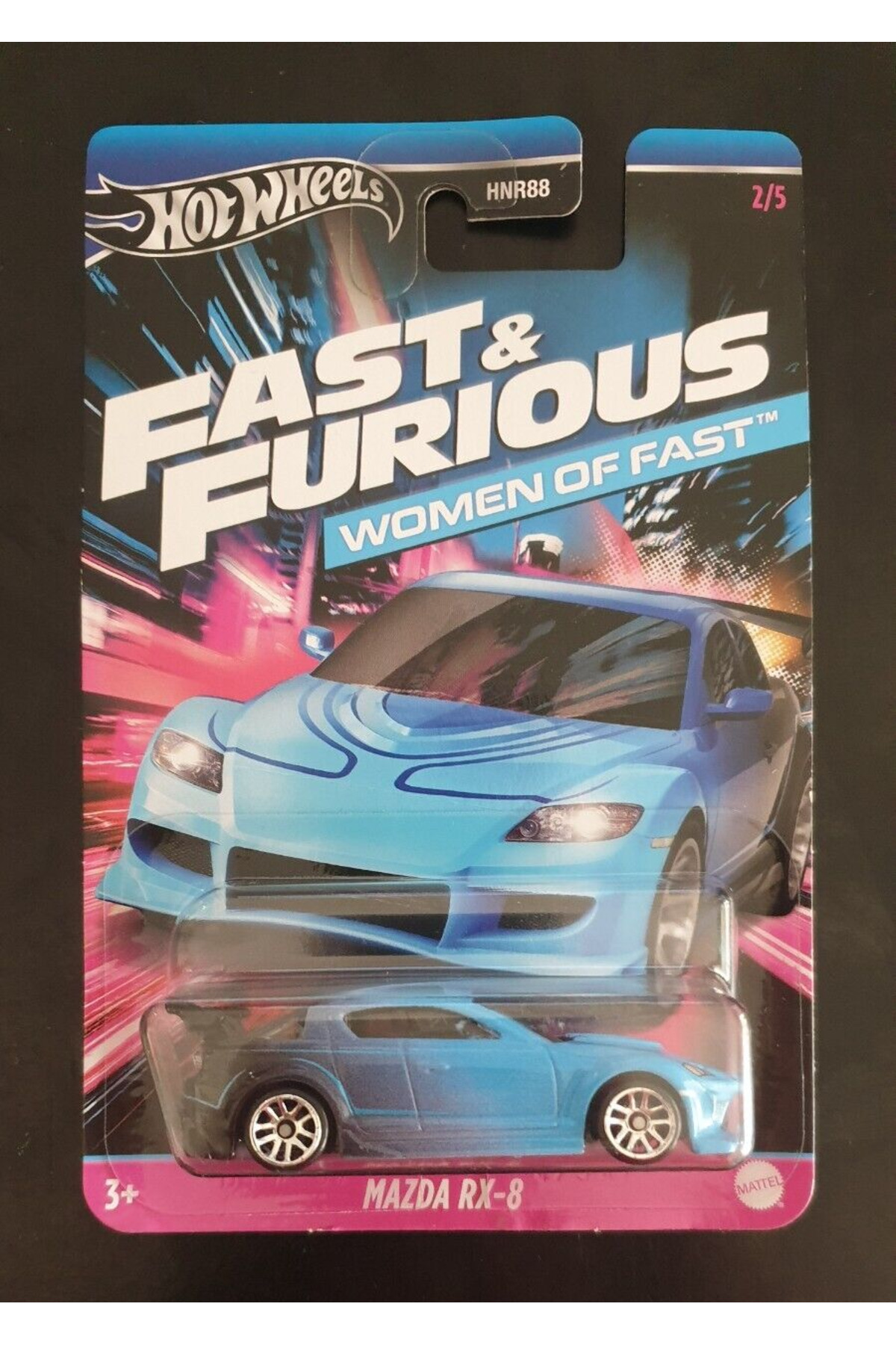 ماشین اسباب بازی زنان سریع و خشمگین FAST MAZDA RX8 از ترکیه HOT WHEELS