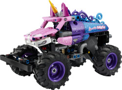 مجموعه ساختنی کامیون هیولای لگو LEGO تکنیک Monster Jam Sparkle Smash مدل 42220، ۲۴۳ قطعه، حداقل سن ۷ سال