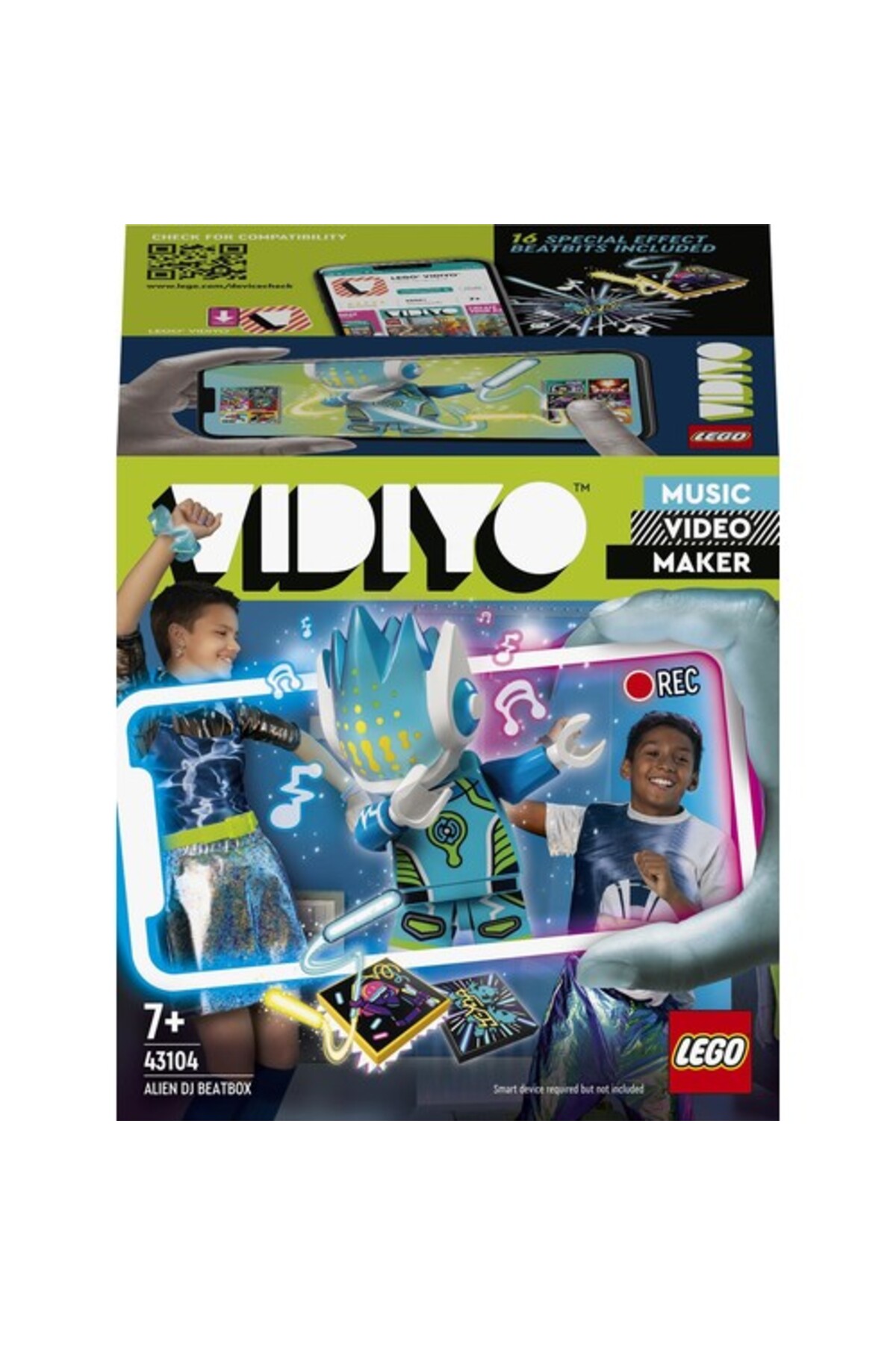 لگو و اسباب بازی های ساخت محور 43104 ® ALIEN DJ BEATBOX 73 PIECES +7 AGES از ترکیه LEGO