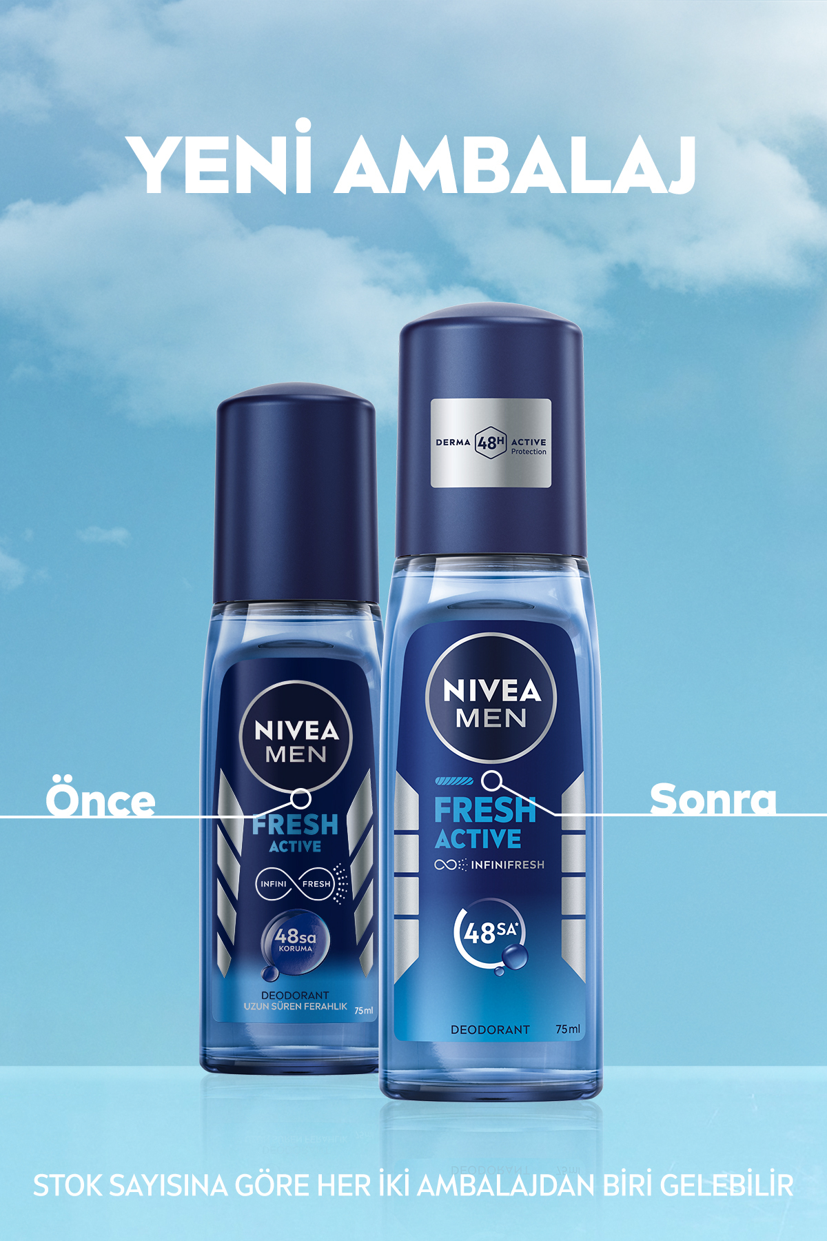 NIVEA اسپری پمپ فرش مردانه نیوئا مردانه اسپری ضد عرق 150 میلی لیتر