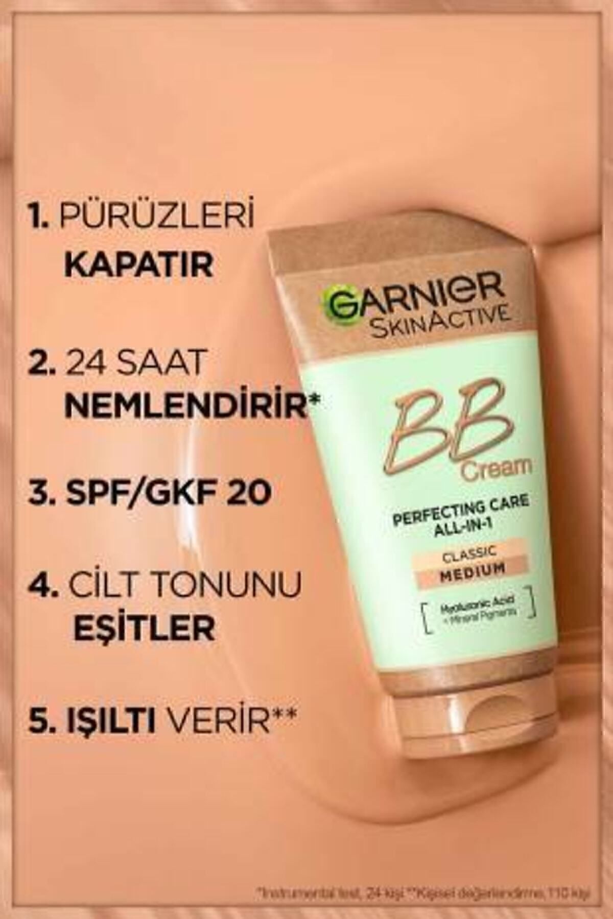 Garnier کرم پوست BB جادویی متوسط با SPF 15 50 میلی لیتر