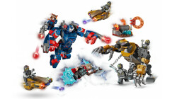 مجموعه ساختنی لگو LEGO Marvel مدل 76322، نبرد ثور و چیتاوری، ۳۷۳ قطعه، حداقل سن ۸ سال