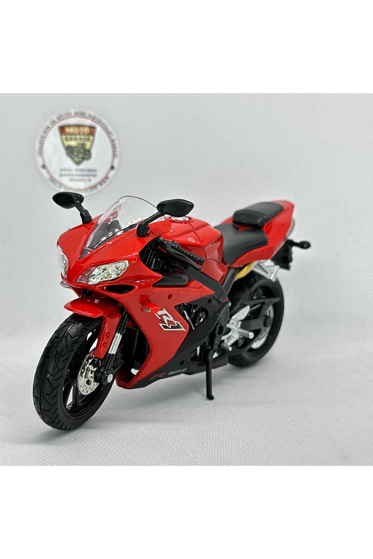 مدل خودرو موتورسیکلت یاماها YZF R1 RED 1:12 ALLOY DIECAST MODEL – فلزی اورجینال Alloy Models