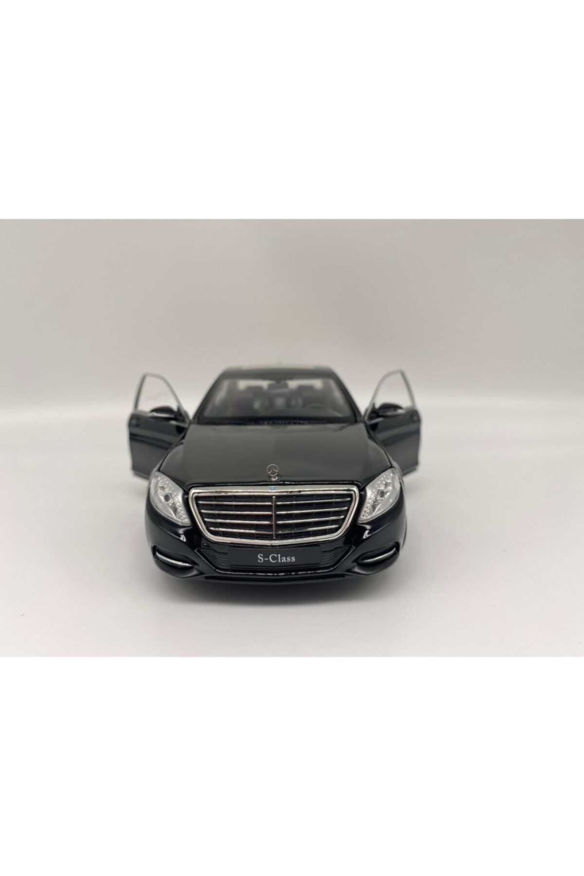 مدل خودرو 1:24 ماشین مرسدس بنز S CLASS مشکی DIECAST SCALE اورجینال WELLY