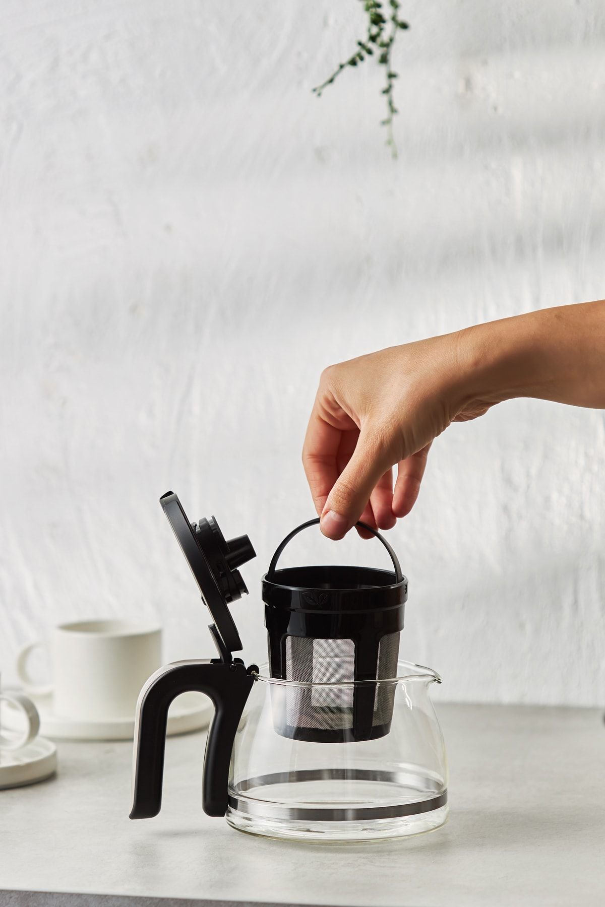 قهوه ساز فیلتری دستگاه جوش و چای فیلتر 2 در 1 INOX IN COFFEE BREW با ویژگی رایحه اورجینال Karaca